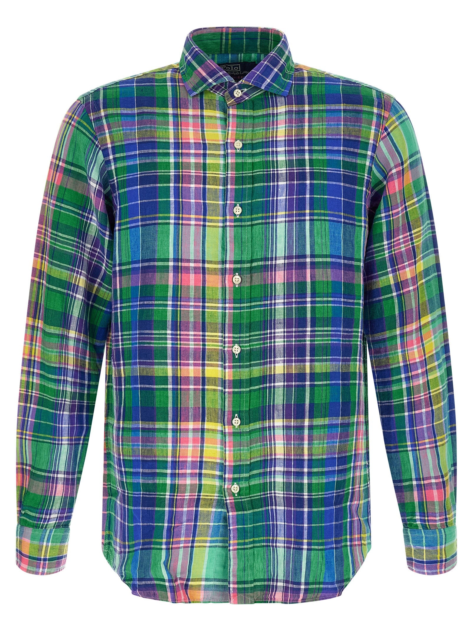 Multicolor Linen Blouse