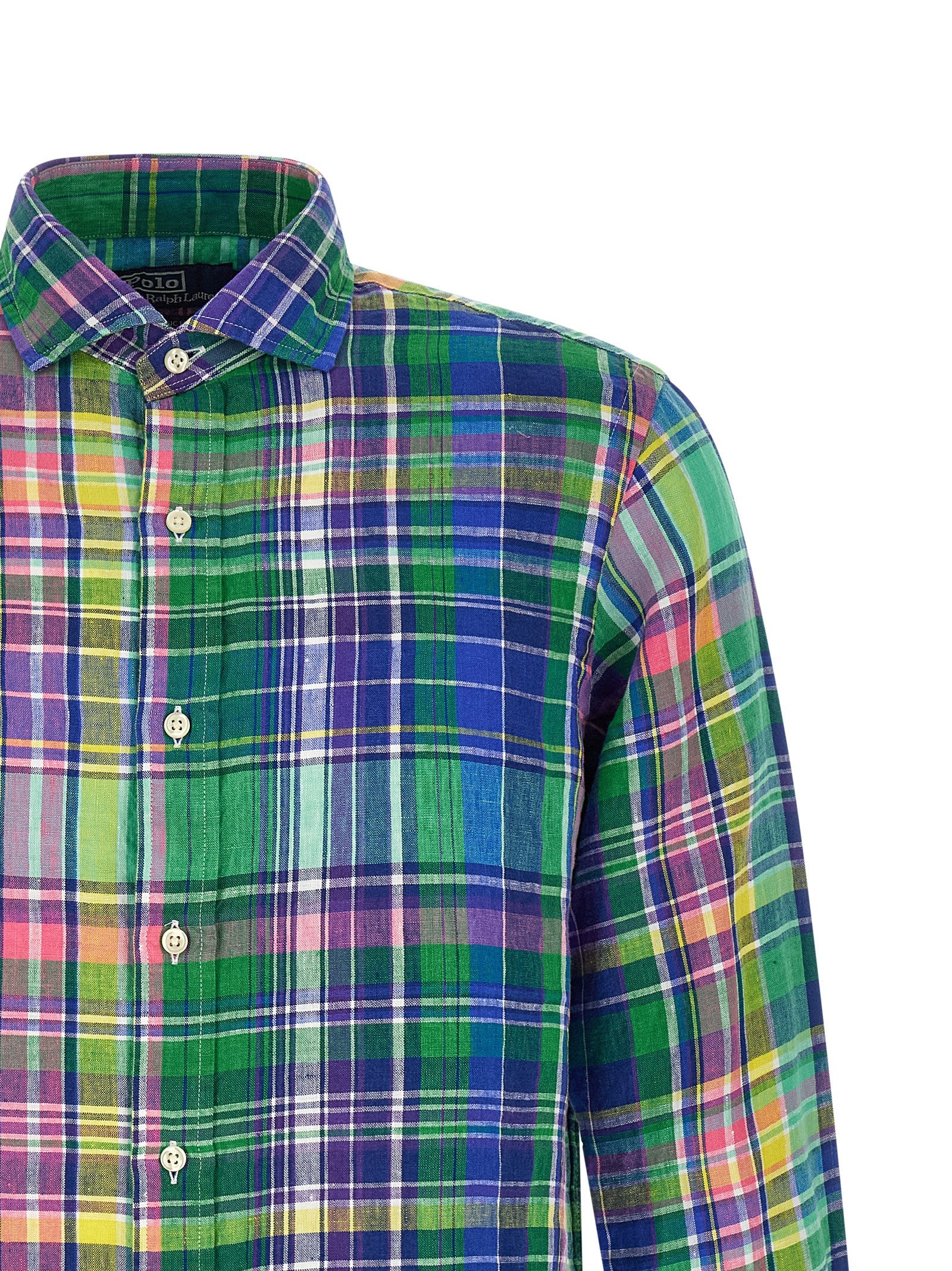 Multicolor Linen Blouse