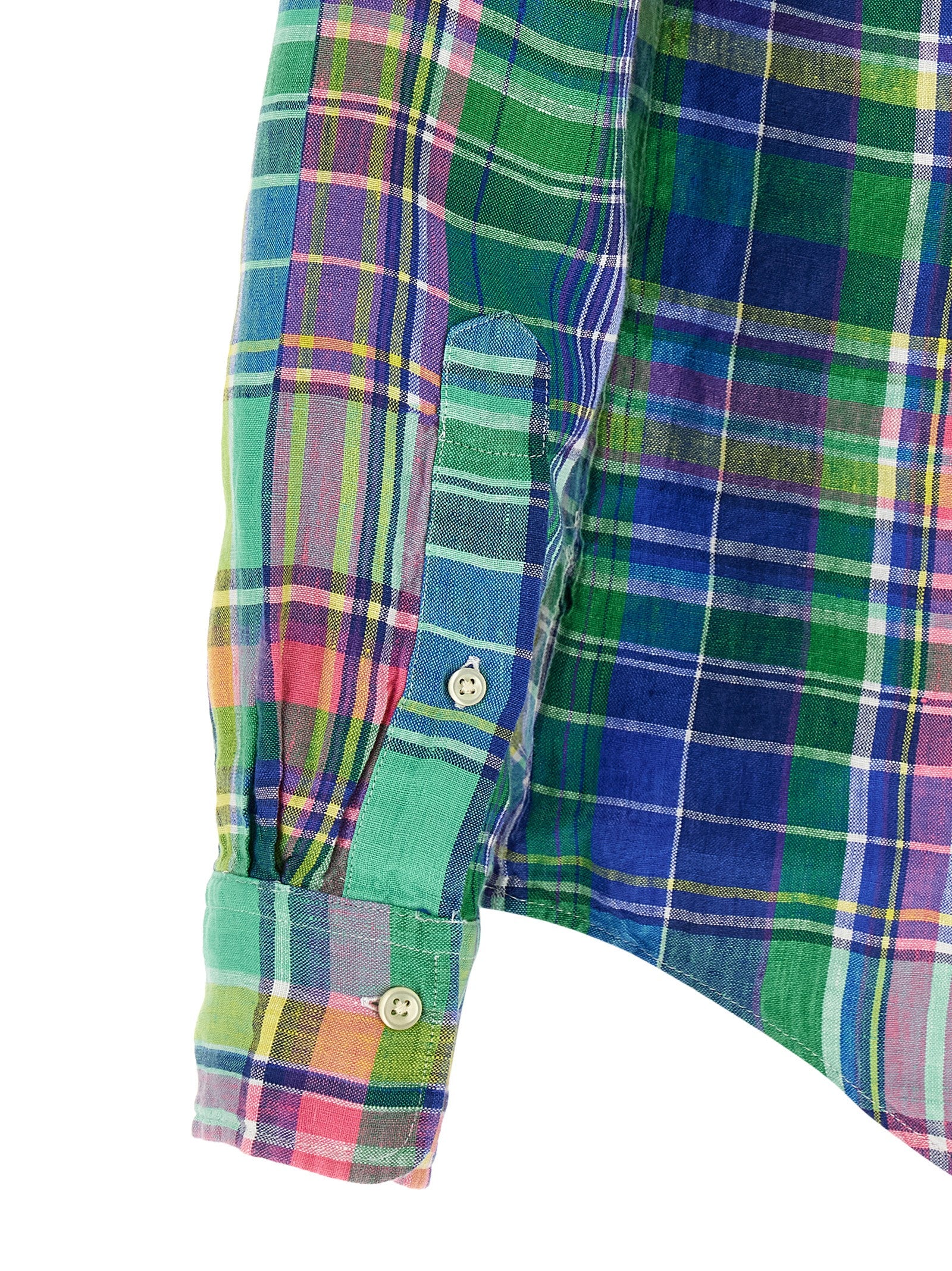 Multicolor Linen Blouse