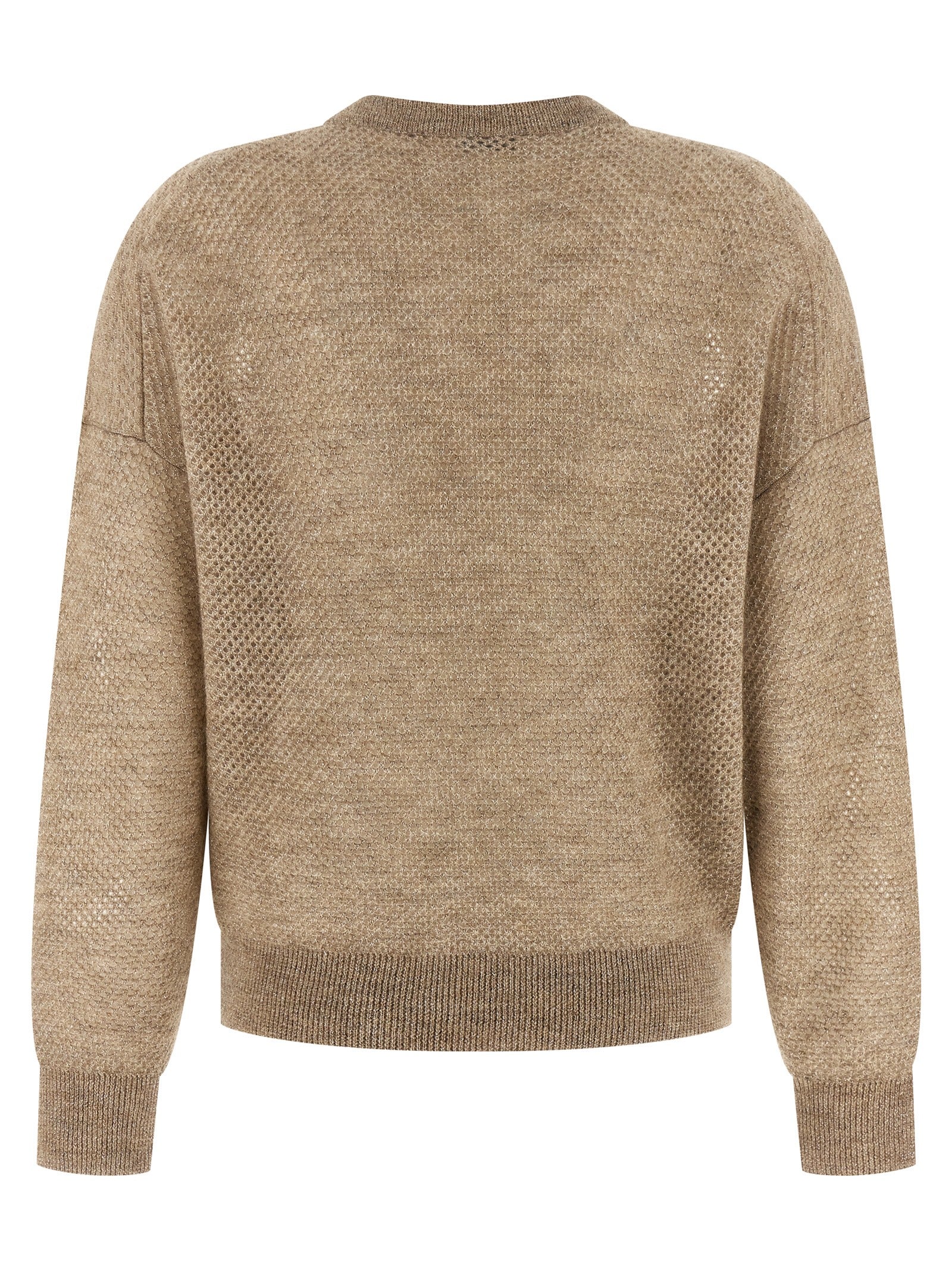 Beige Wool Cardigan