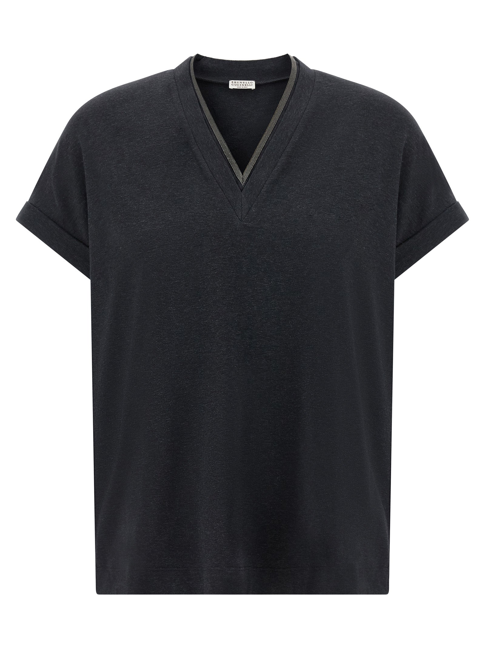 Gray Cotton T-Shirt