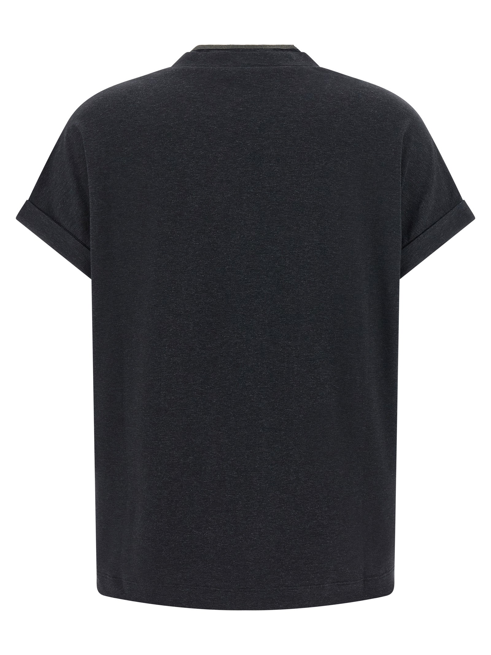 Gray Cotton T-Shirt