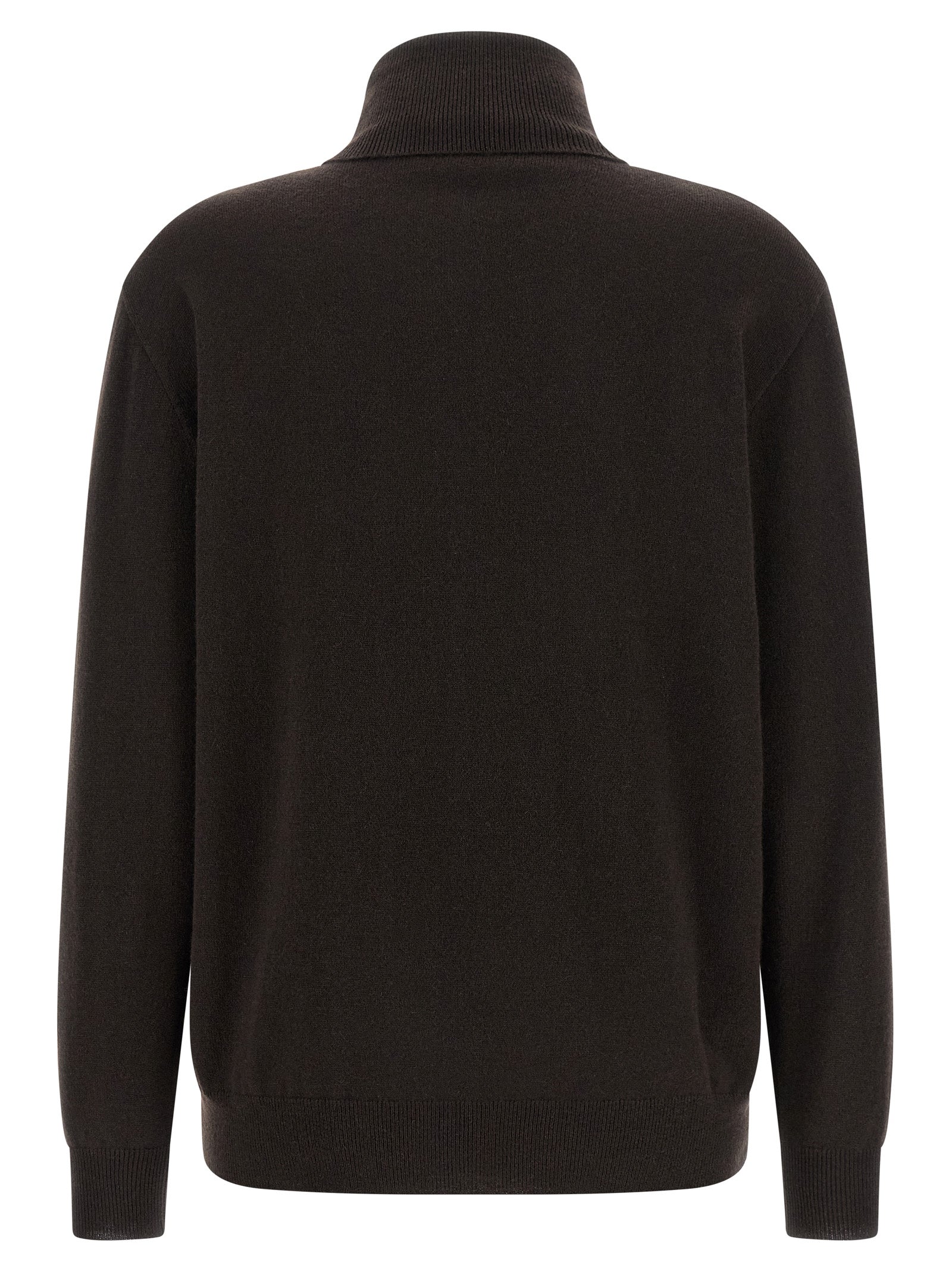 Brown Cashmere Cardigan