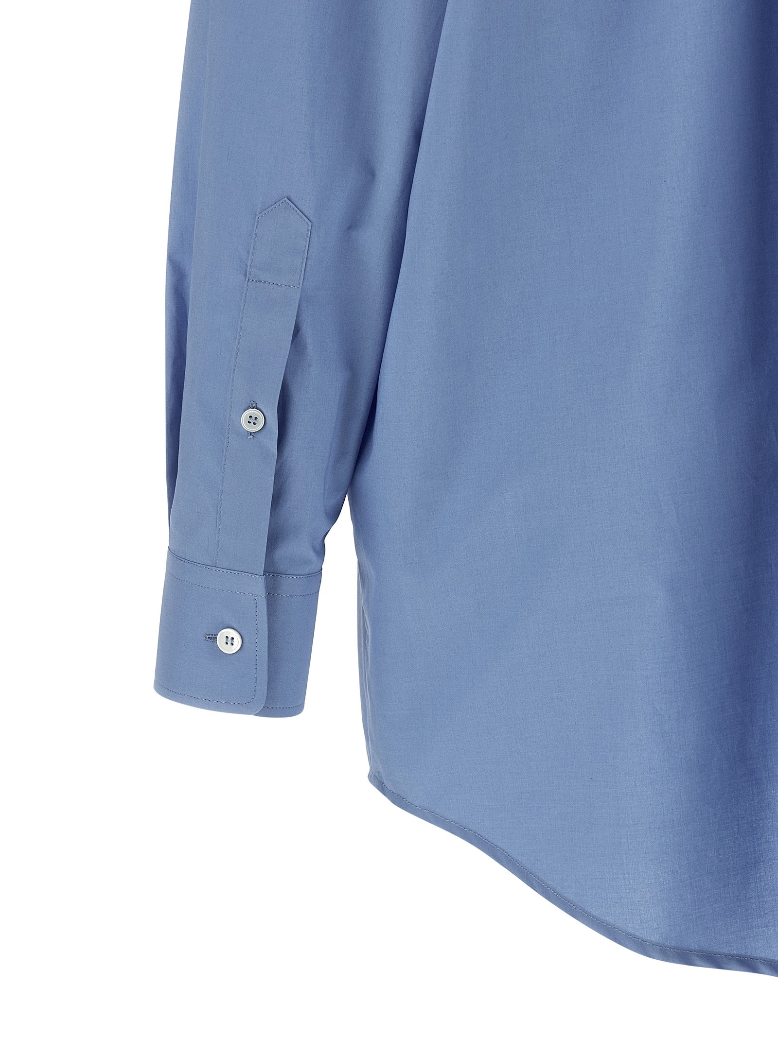 Blue Cotton Blouse