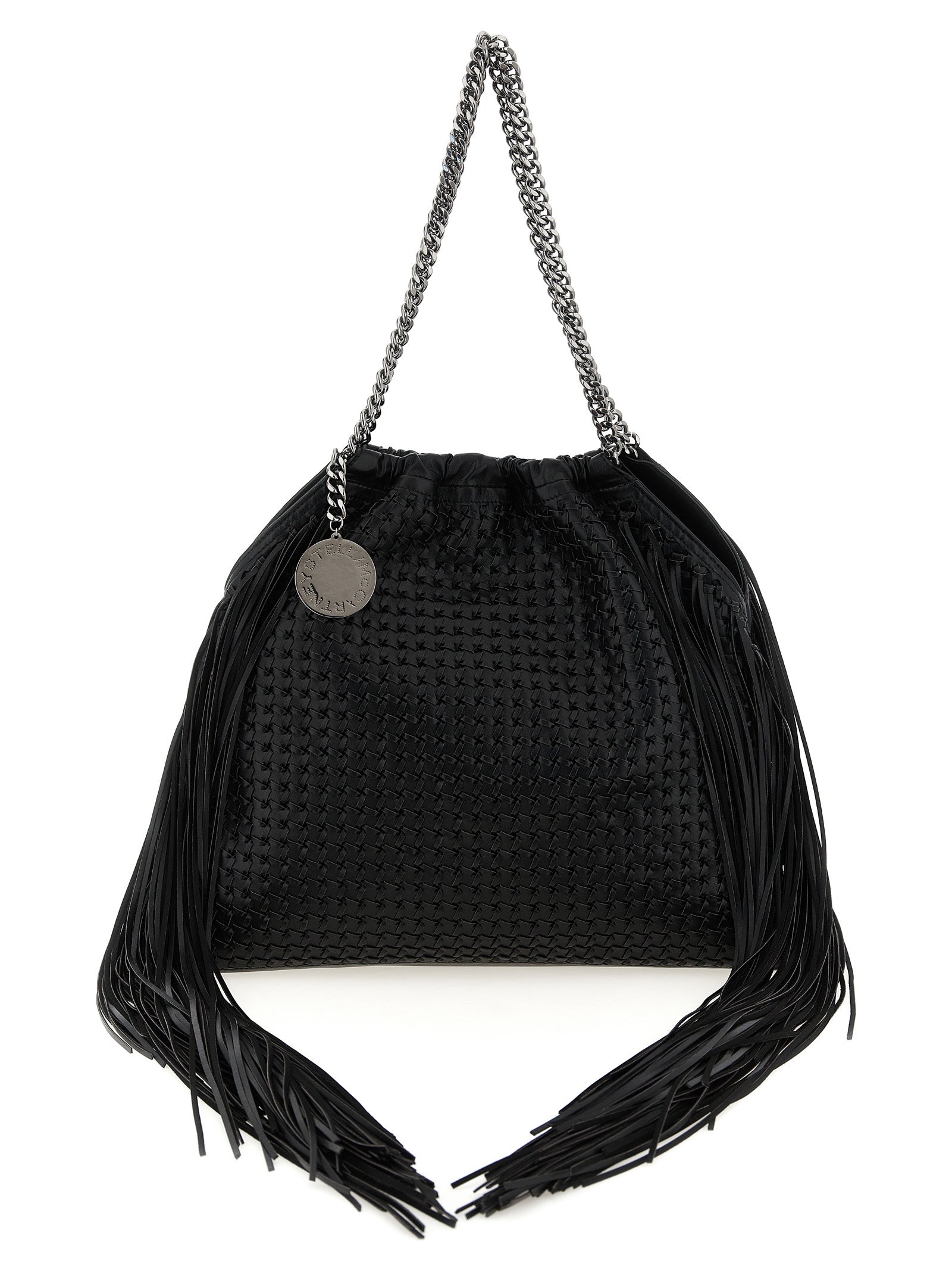Black Polyamide Shoulder Bag