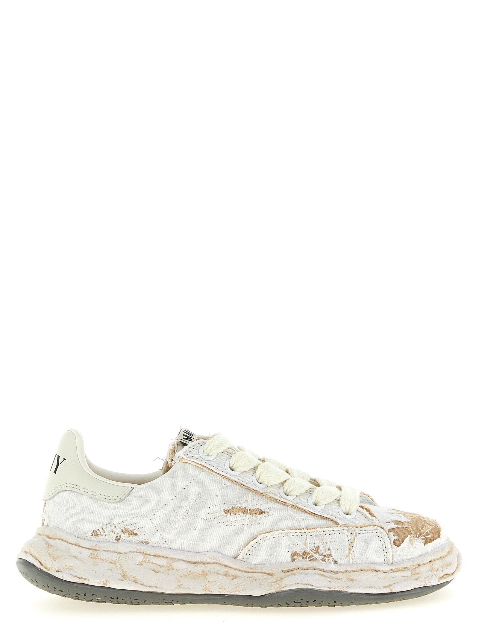 White Cotton Sneakers
