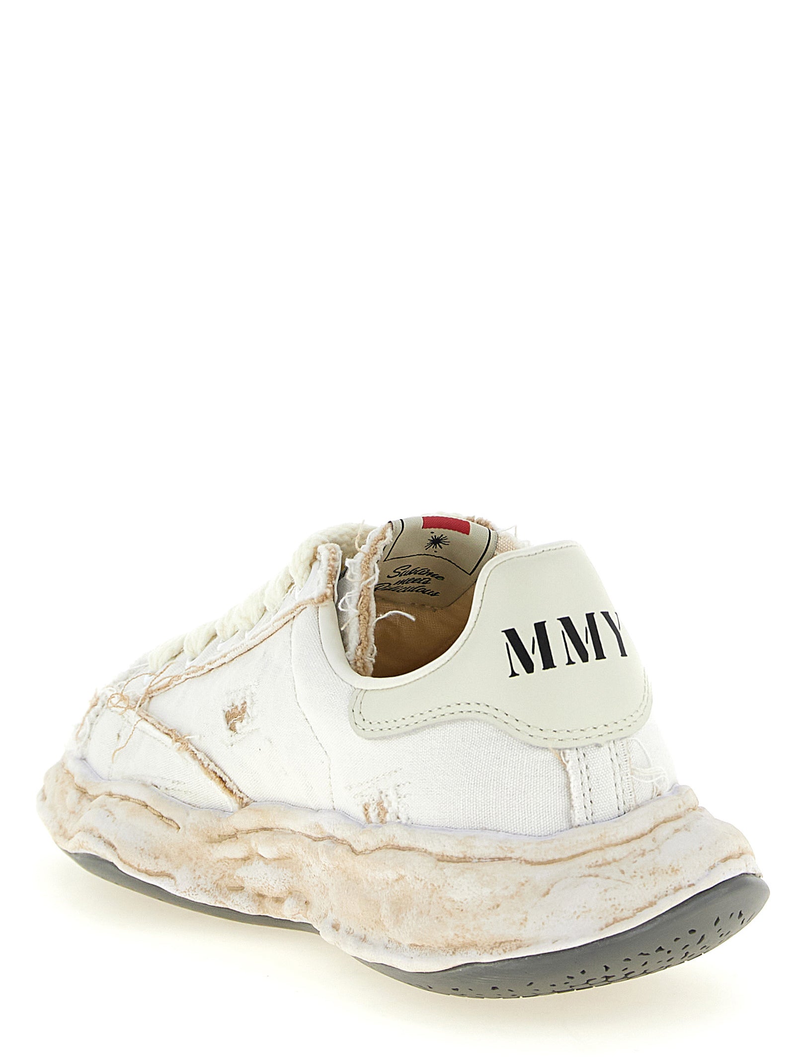 White Cotton Sneakers