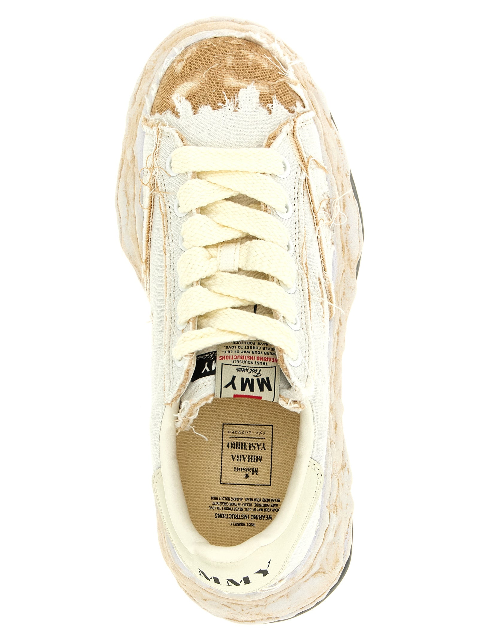 White Cotton Sneakers