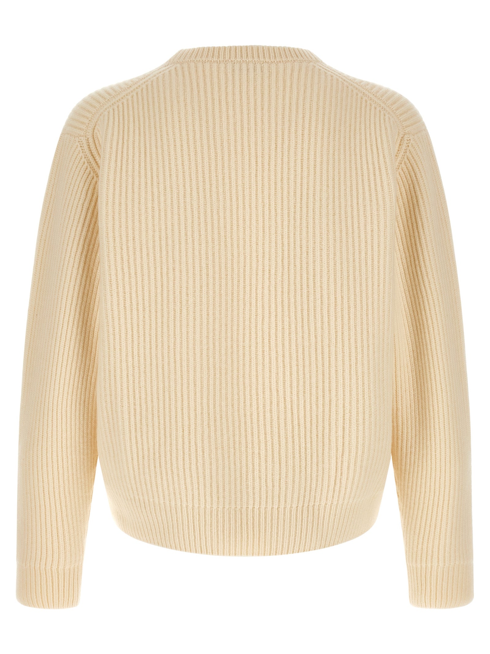 White Wool Cardigan