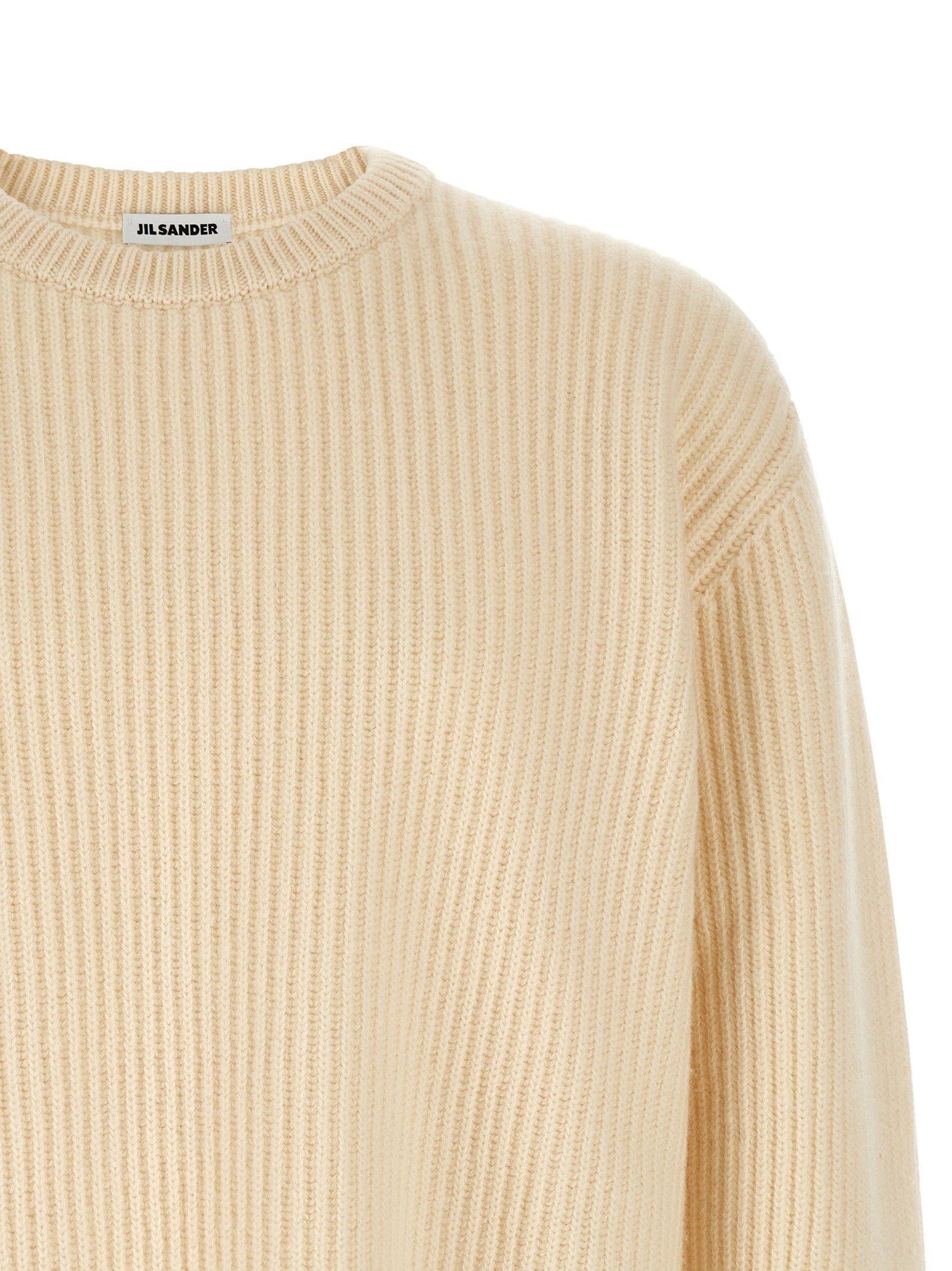 White Wool Cardigan