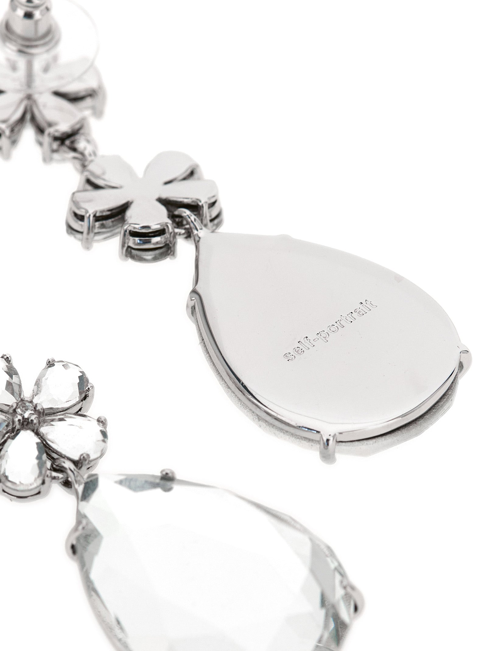 Silver Brass Earrings