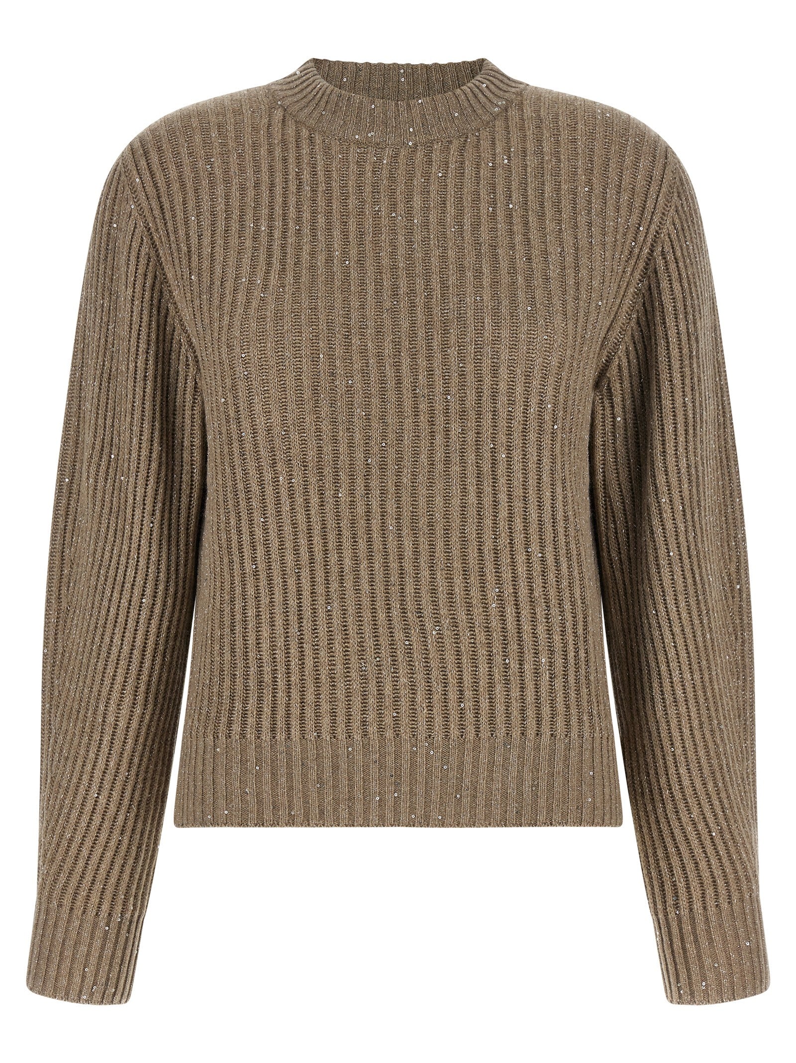 Beige Cashmere Cardigan