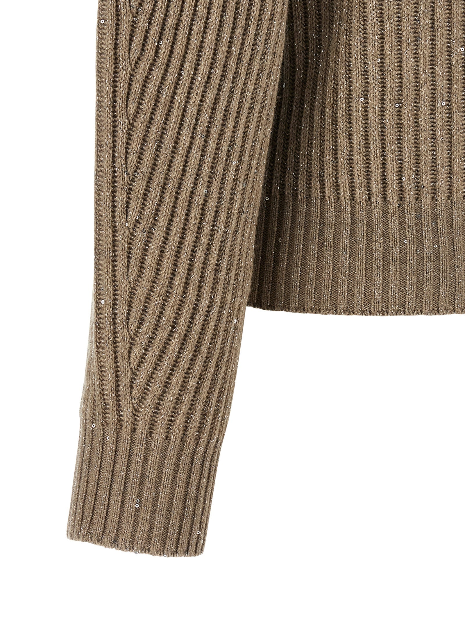 Beige Cashmere Cardigan