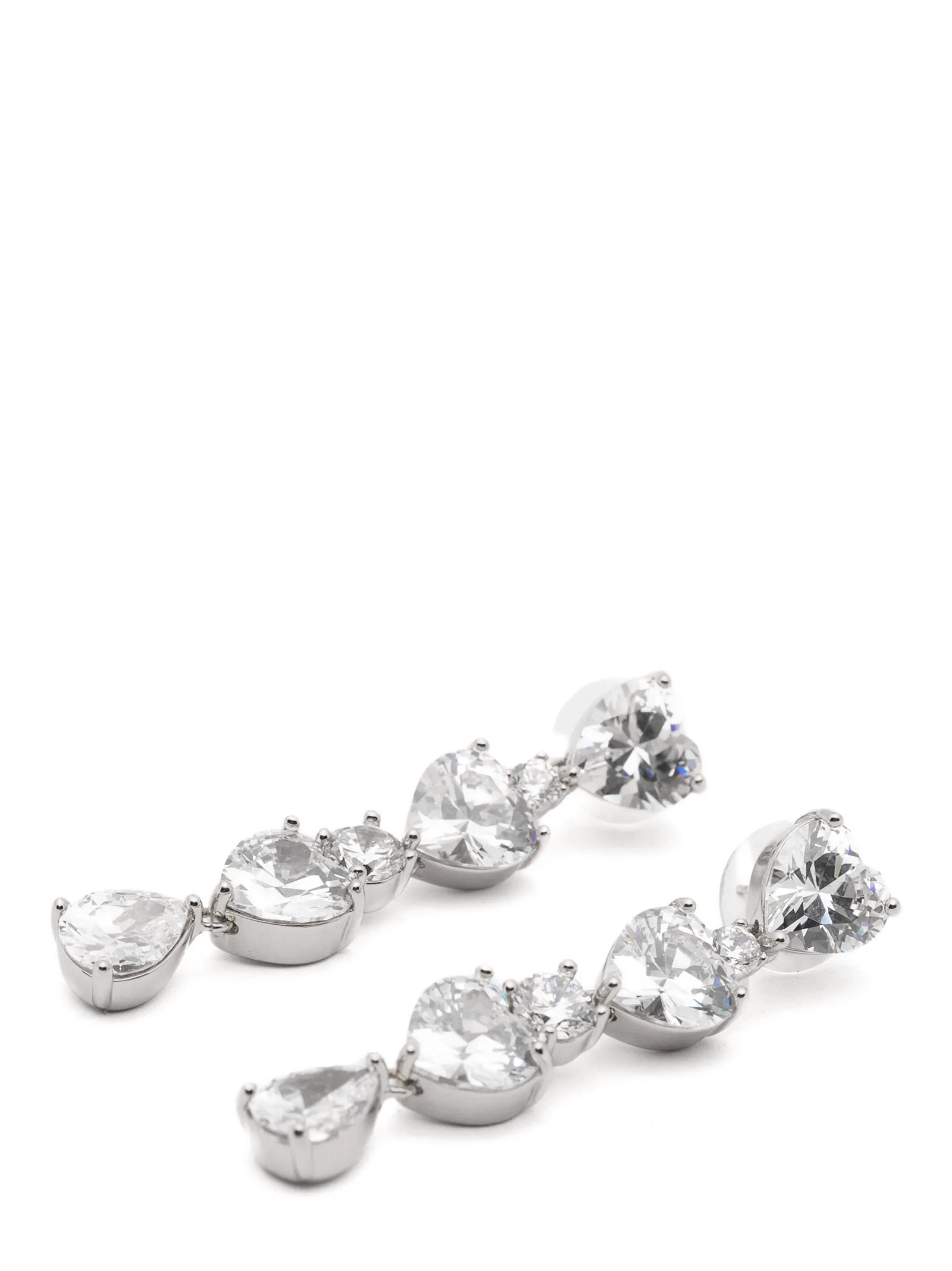 Silver Brass Earrings