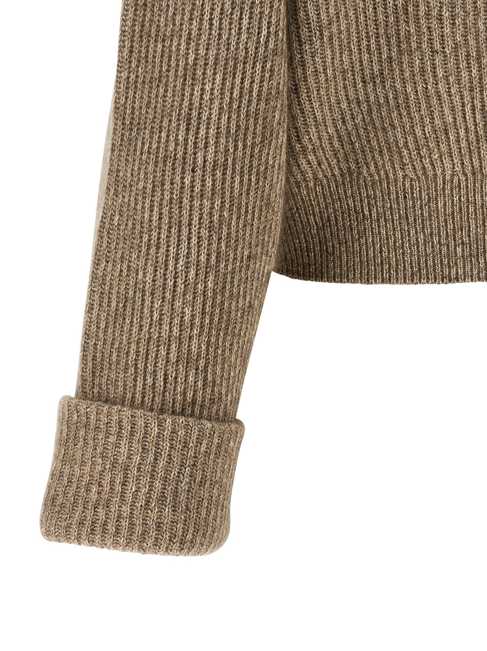 Beige Cashmere Cardigan