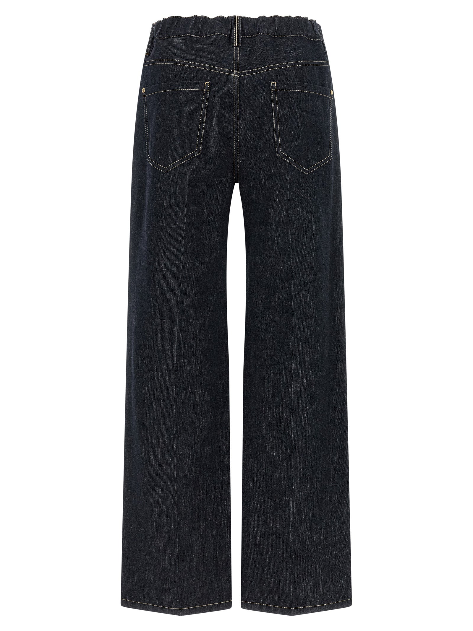 Blue Cotton Jeans Denim