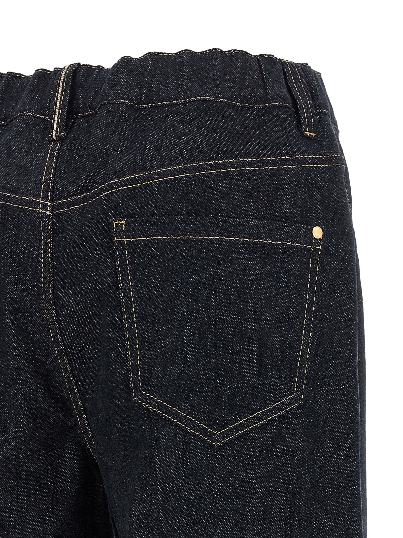 Blue Cotton Jeans Denim