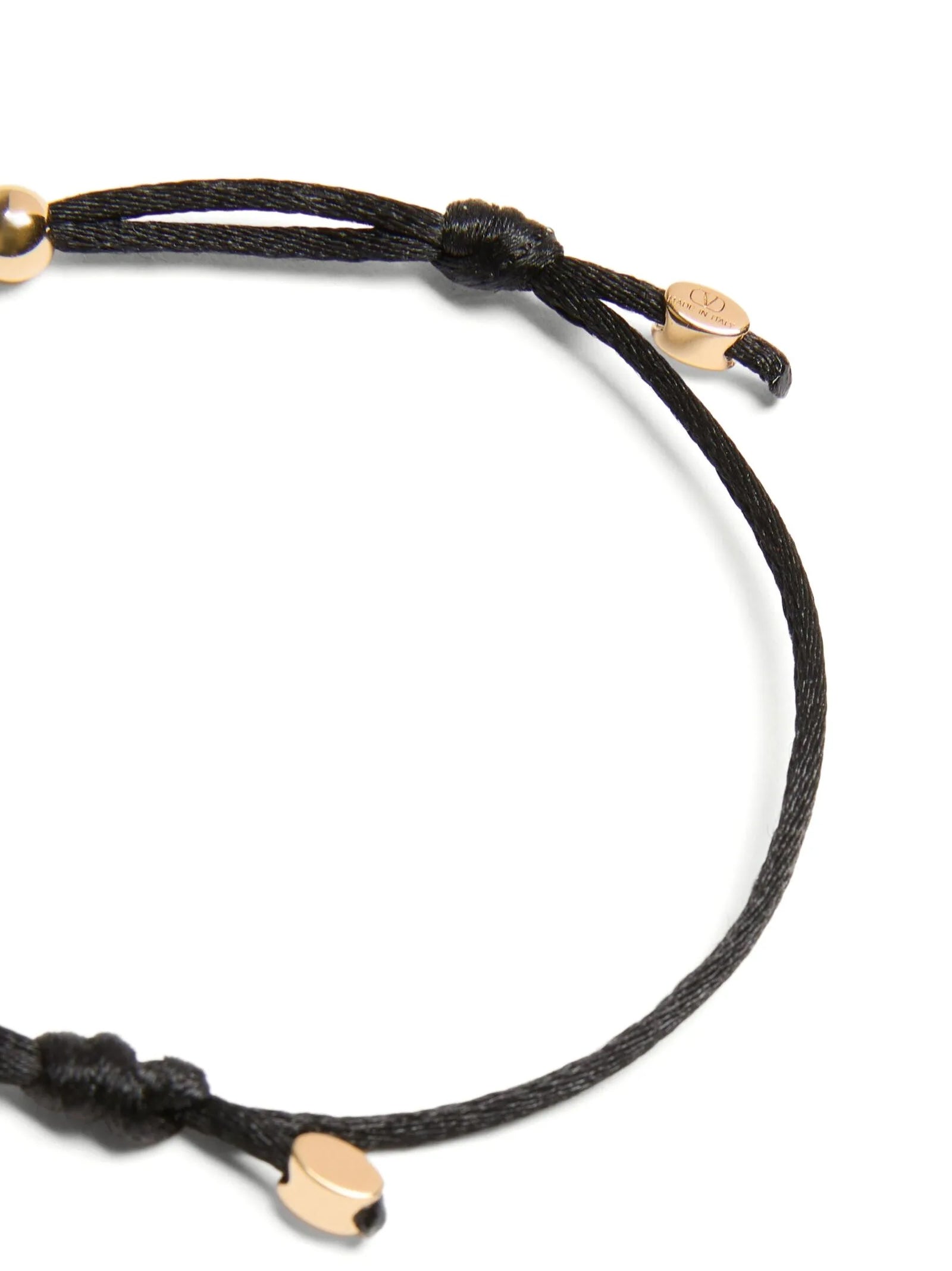Black Polyester Bracelet