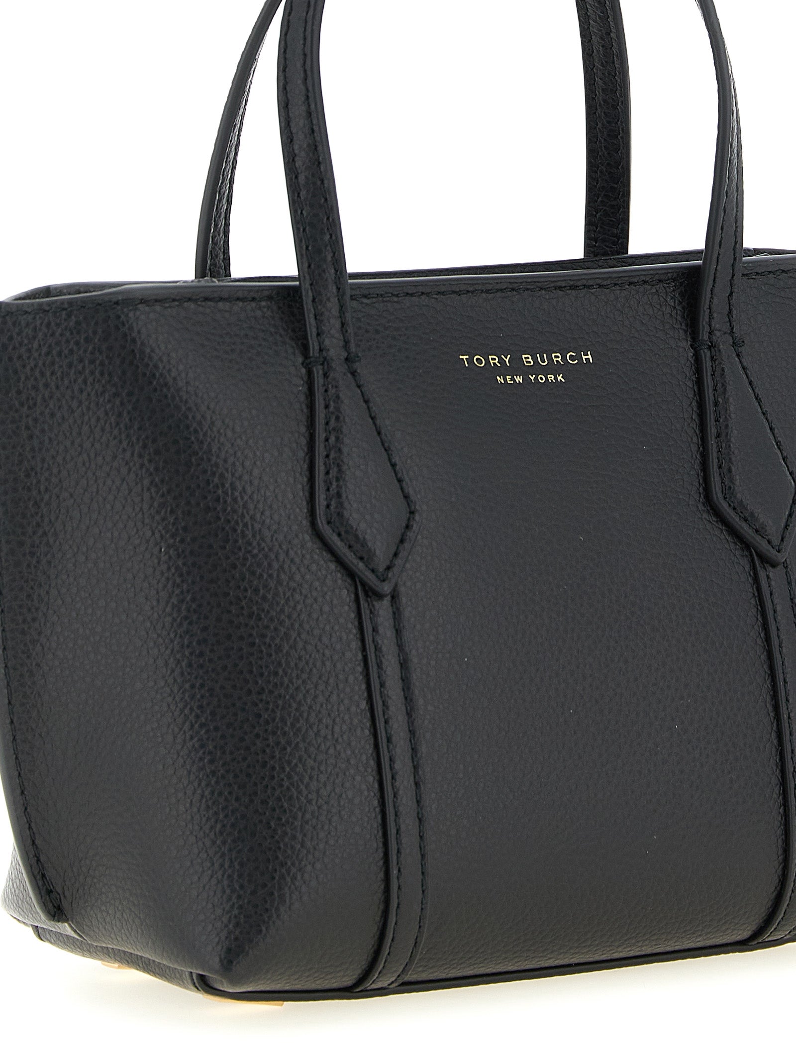 Black Cowhide Handbag