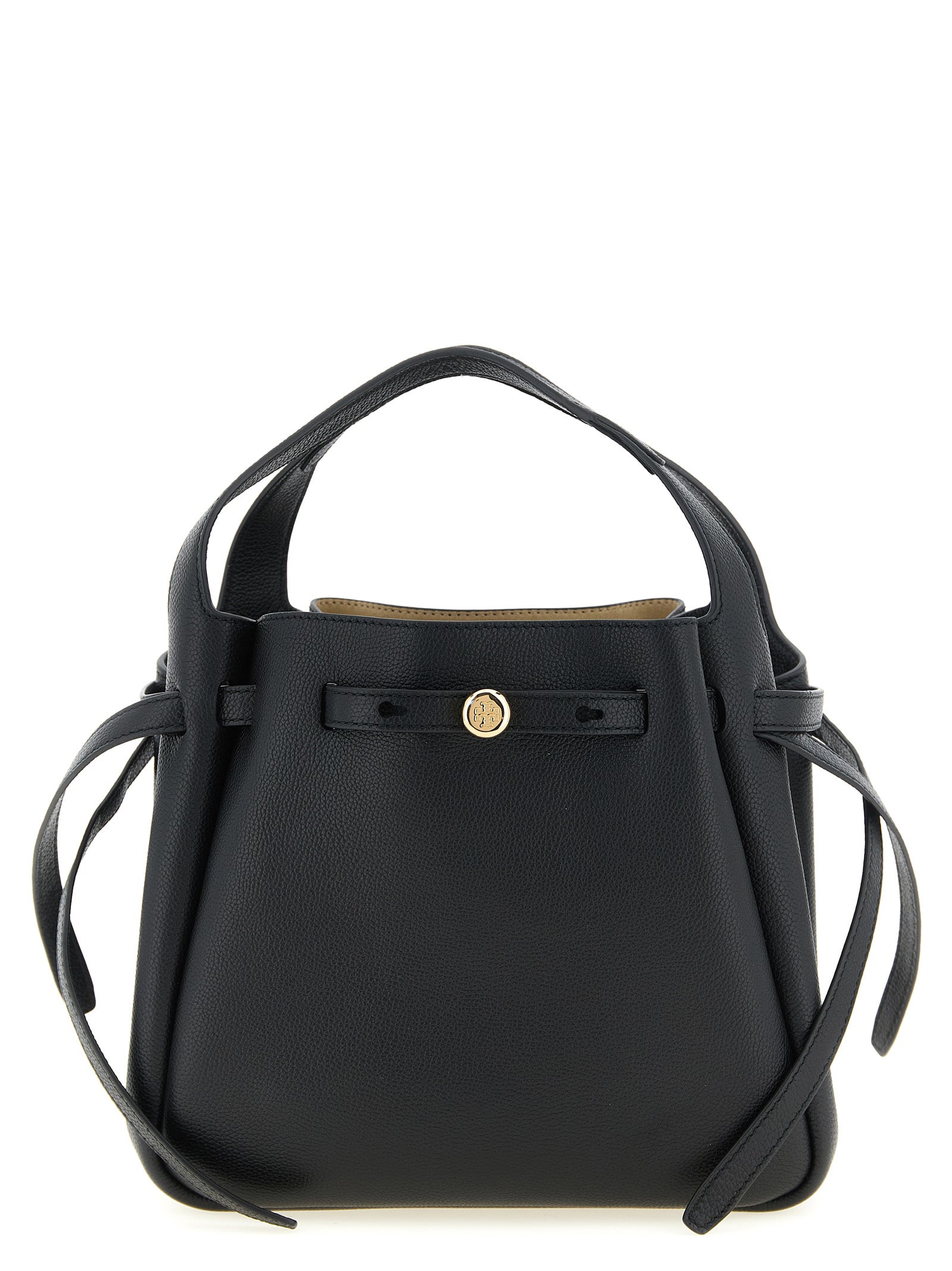 Black Cowhide Handbag