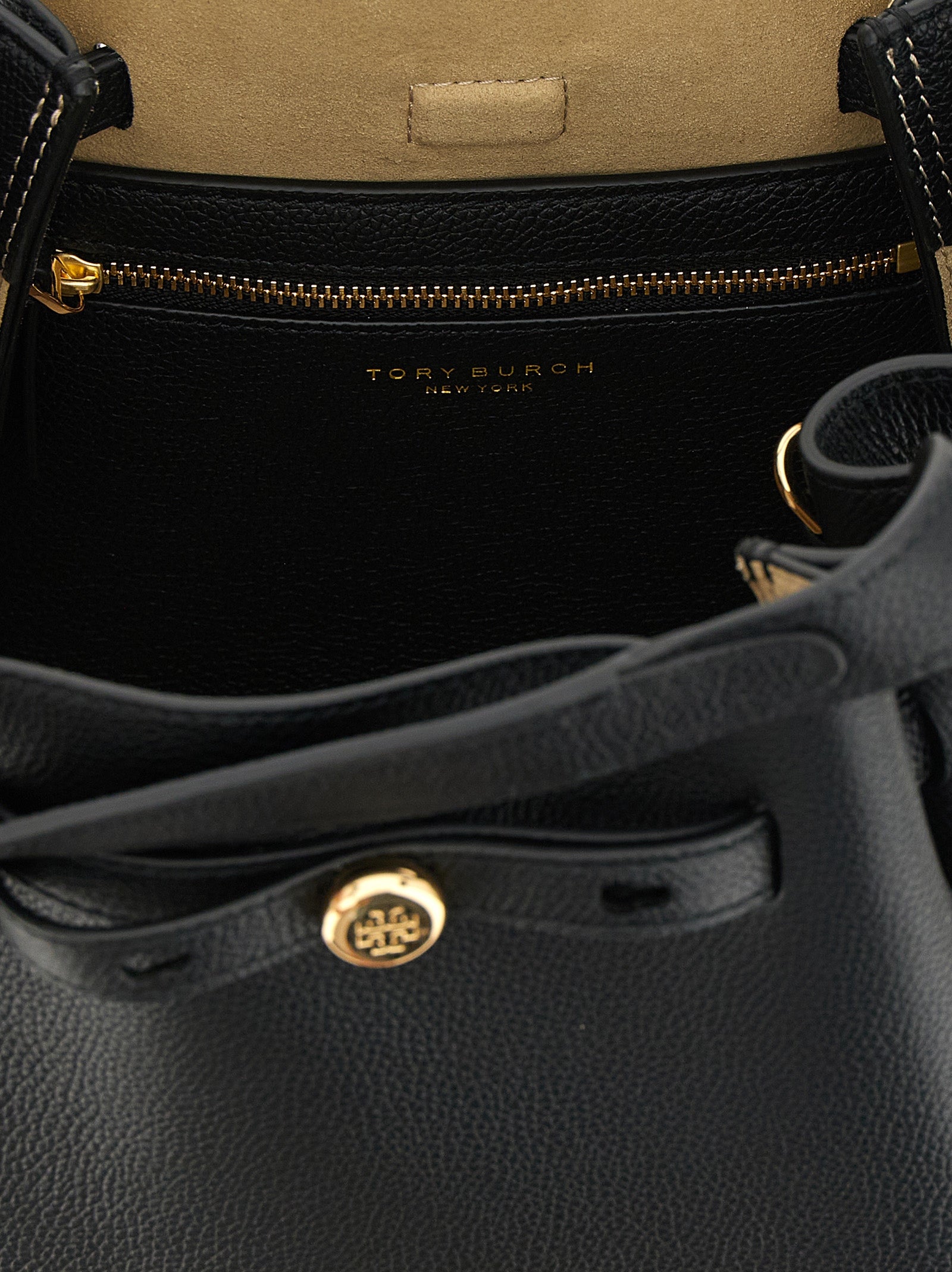 Black Cowhide Handbag