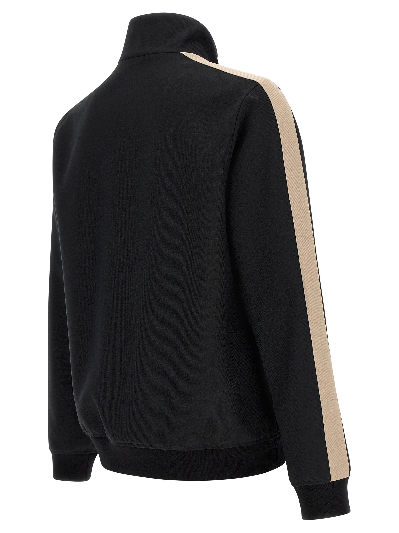 Black Polyester Sweatshirt
