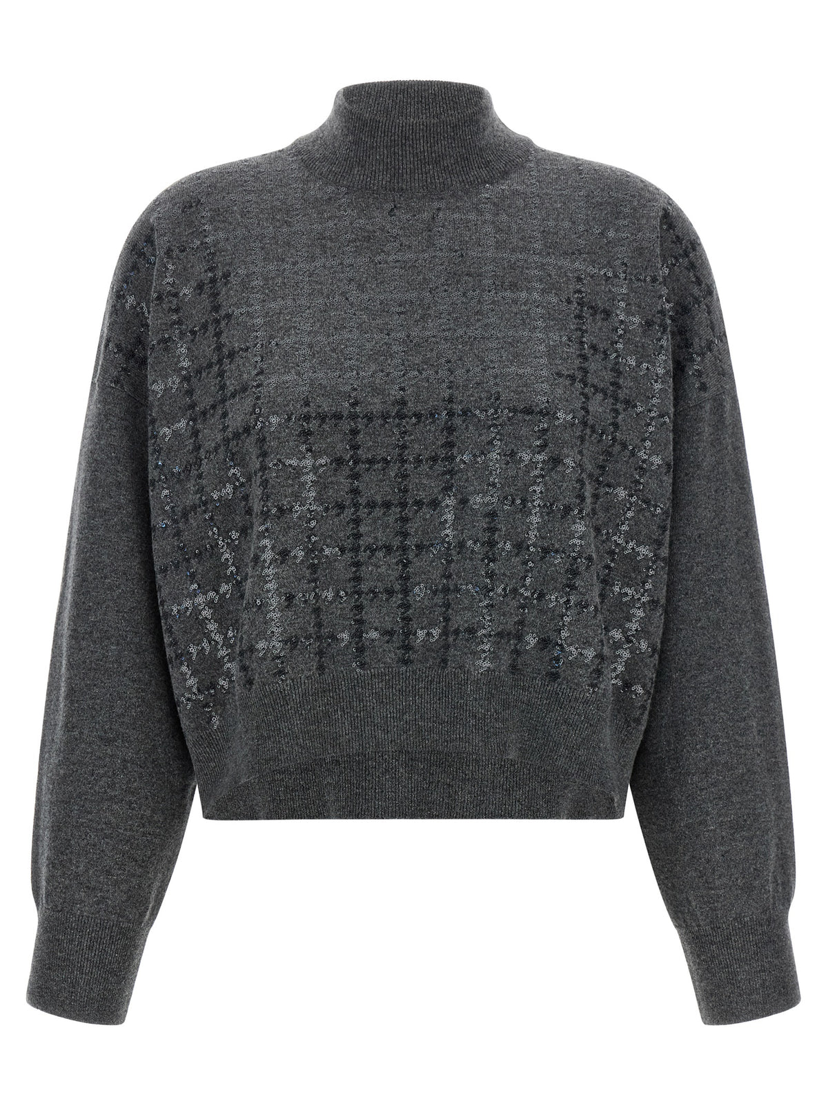 Gray Cashmere Cardigan