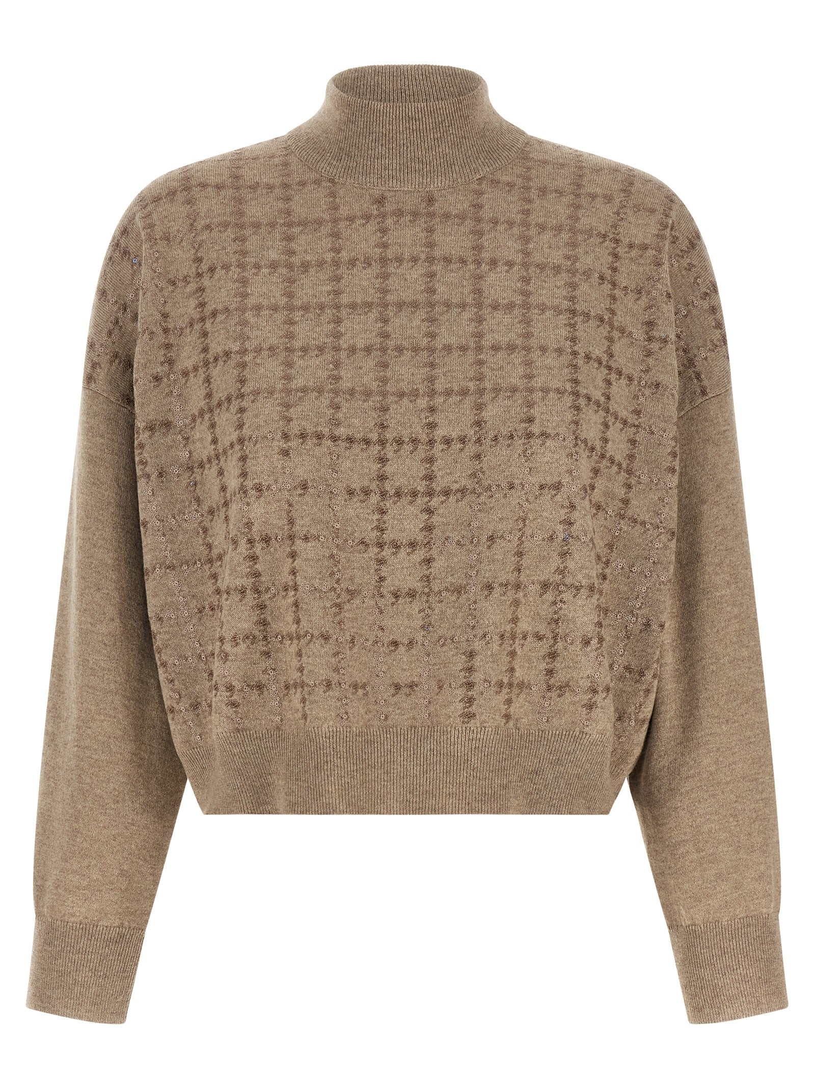 Beige Cashmere Cardigan