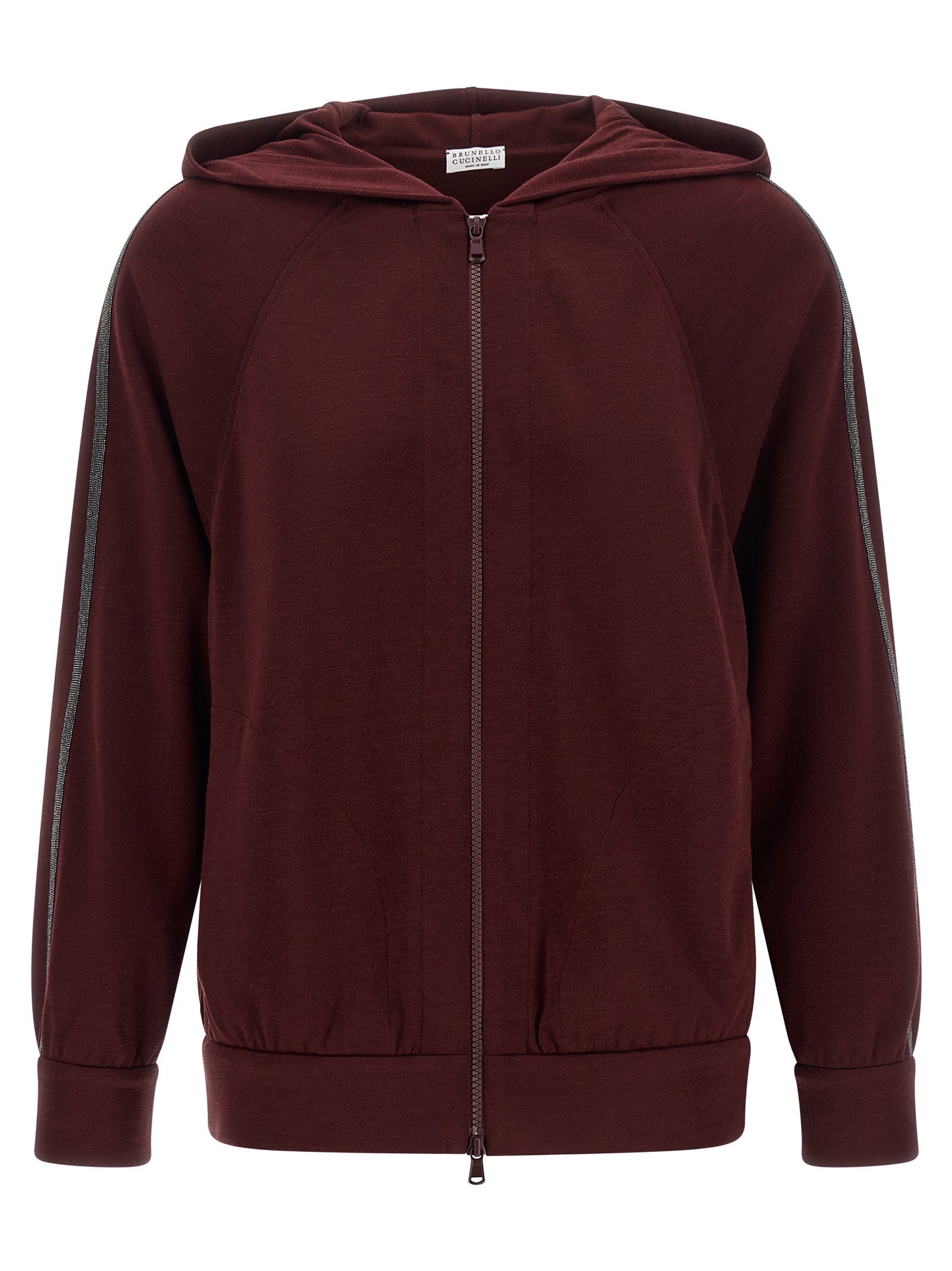 Bordeaux Cotton Sweatshirt