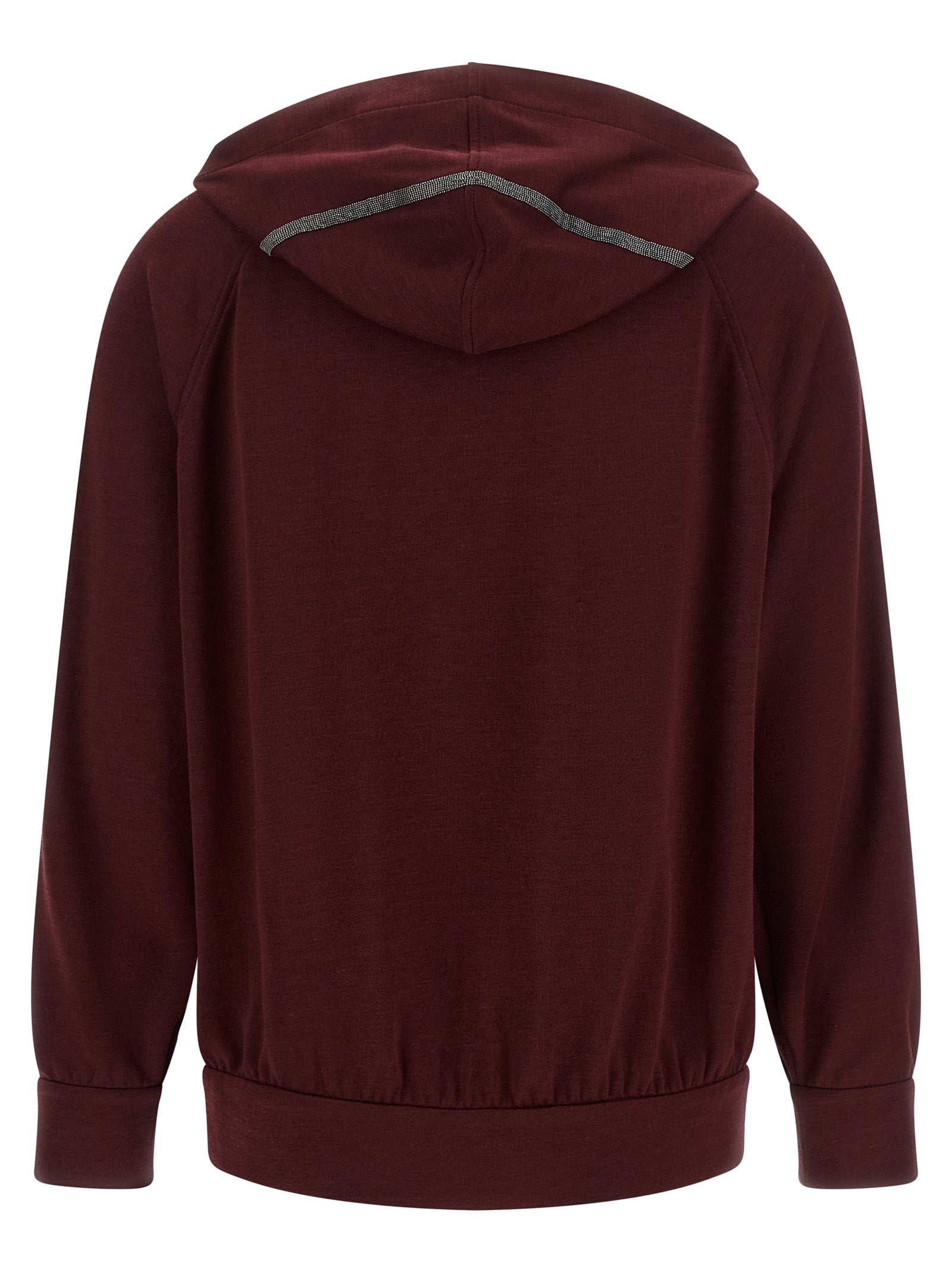Bordeaux Cotton Sweatshirt