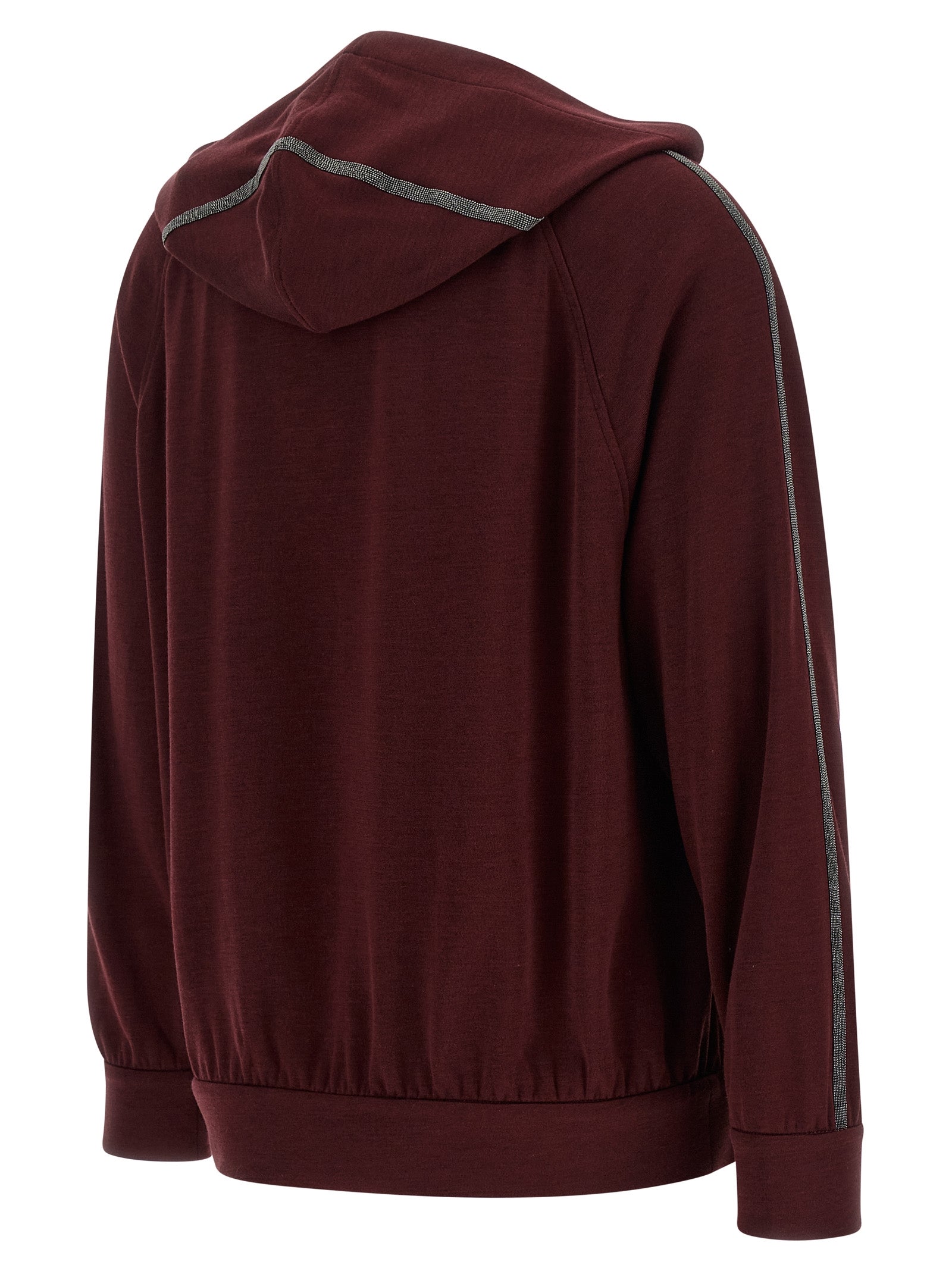 Bordeaux Cotton Sweatshirt