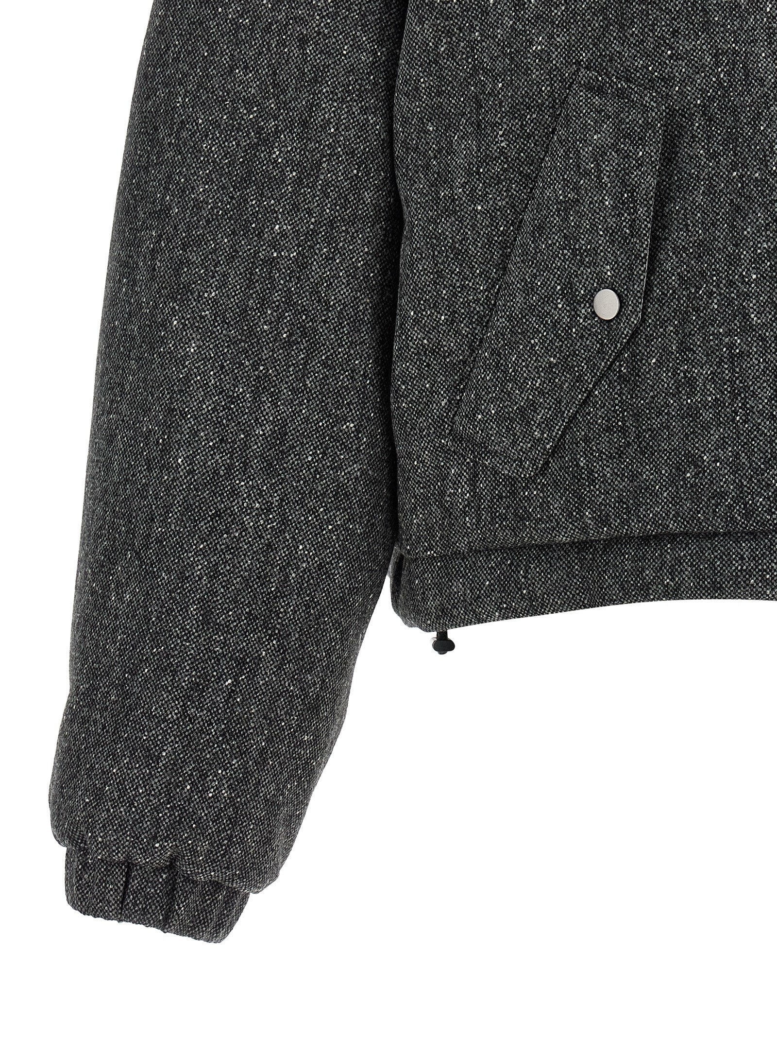 Gray Virgin Wool Jacket