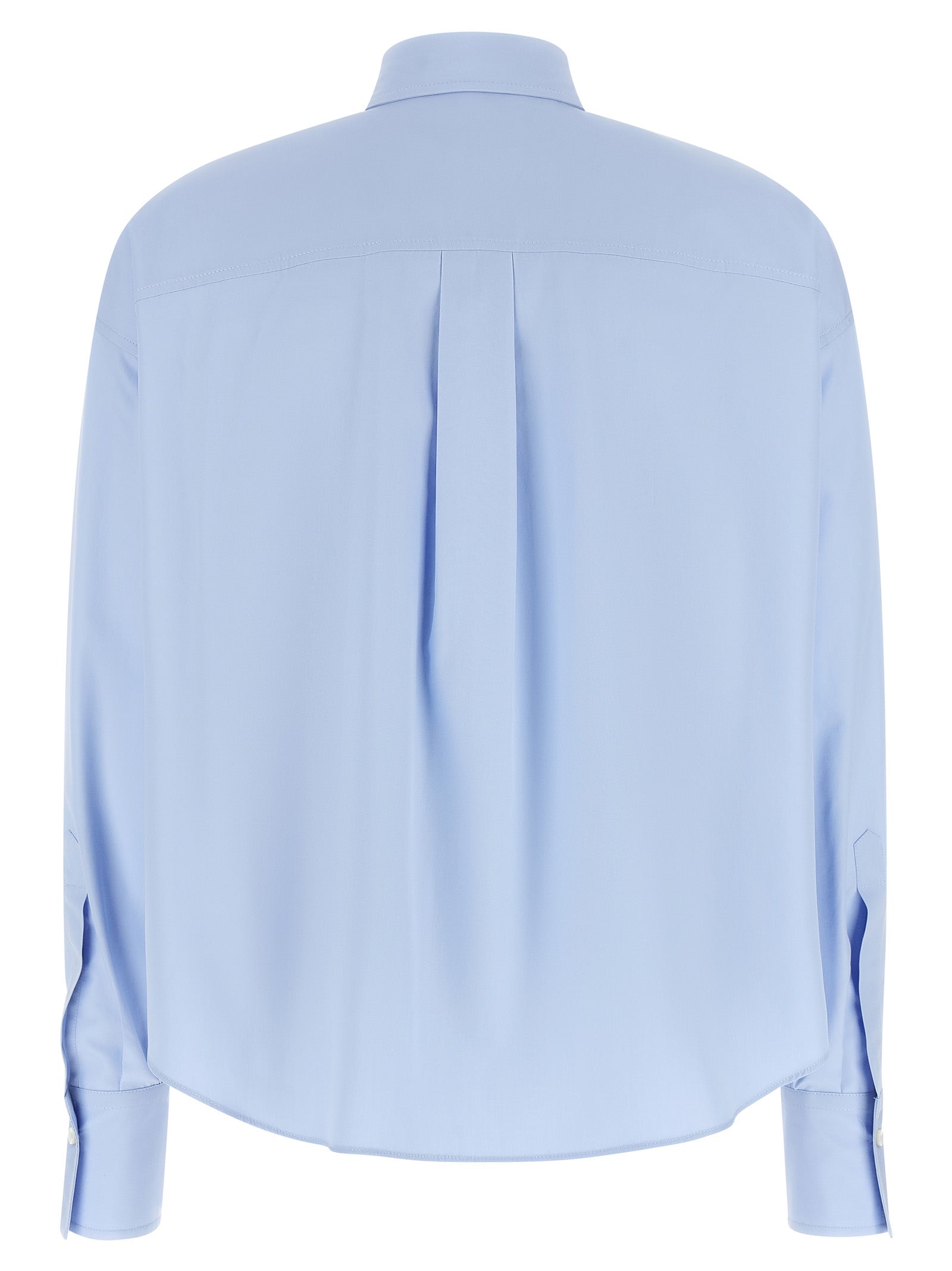 Blue Cotton Blouse