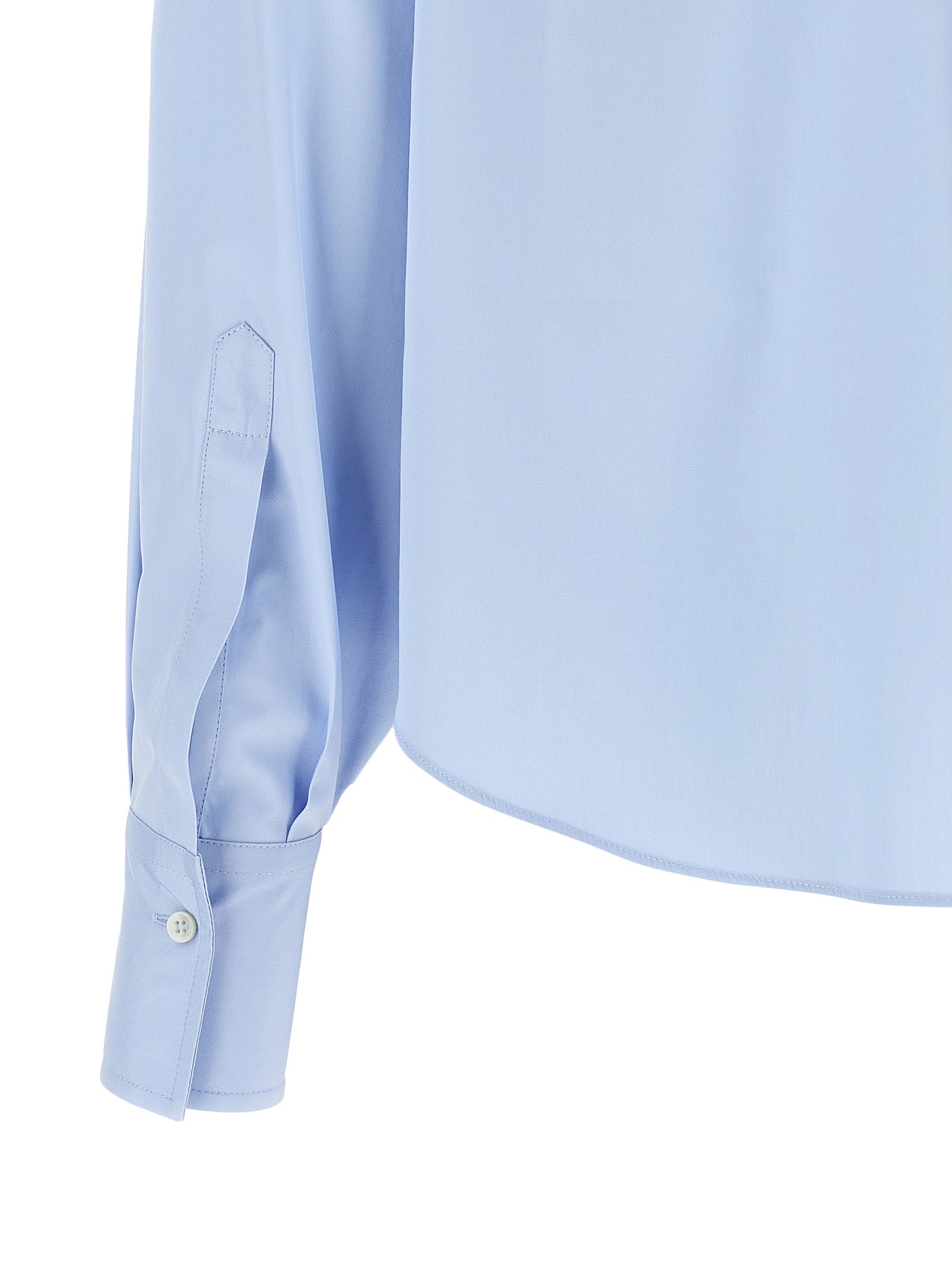Blue Cotton Blouse