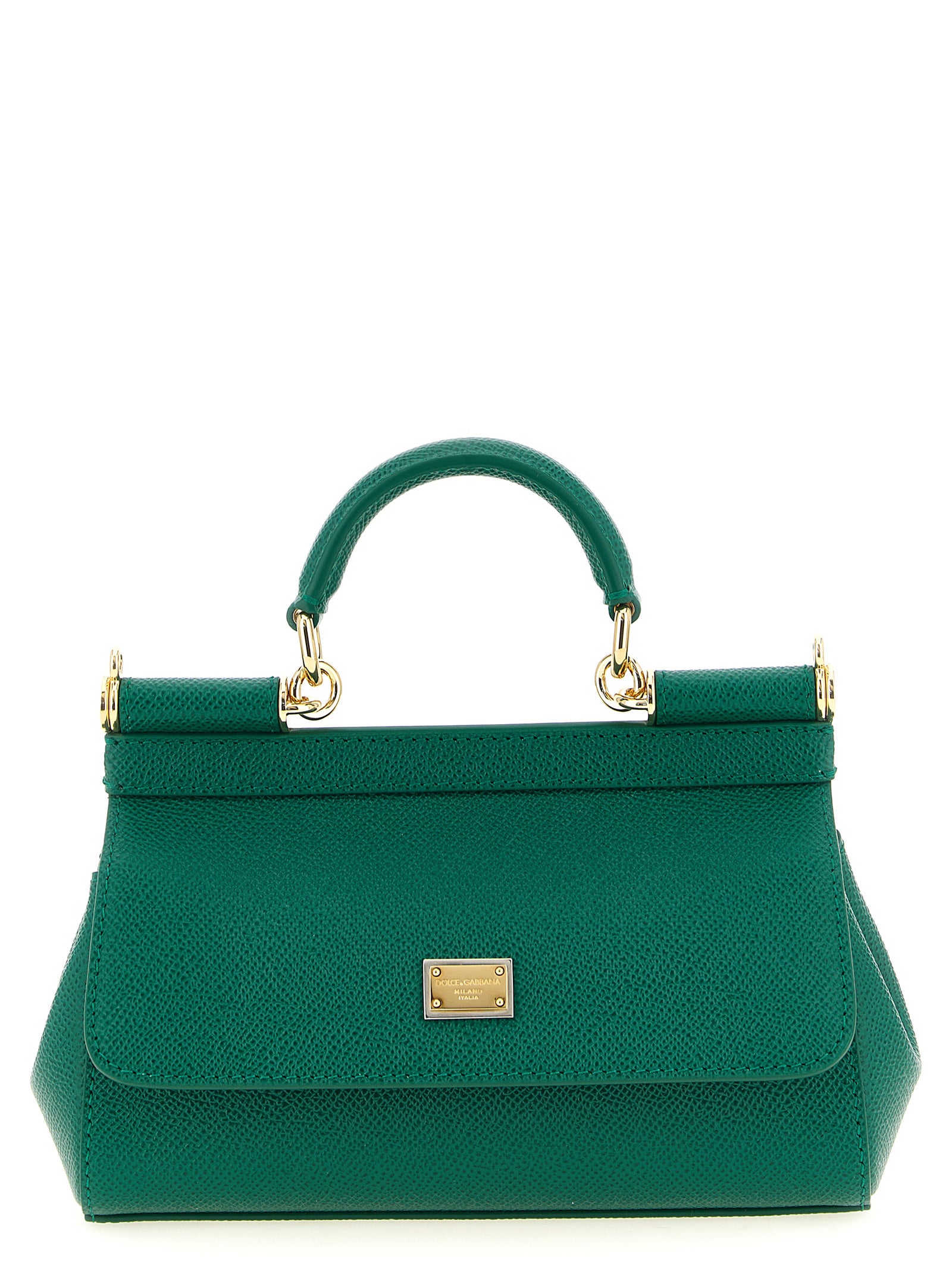 Bicolor Calfskin Handbag