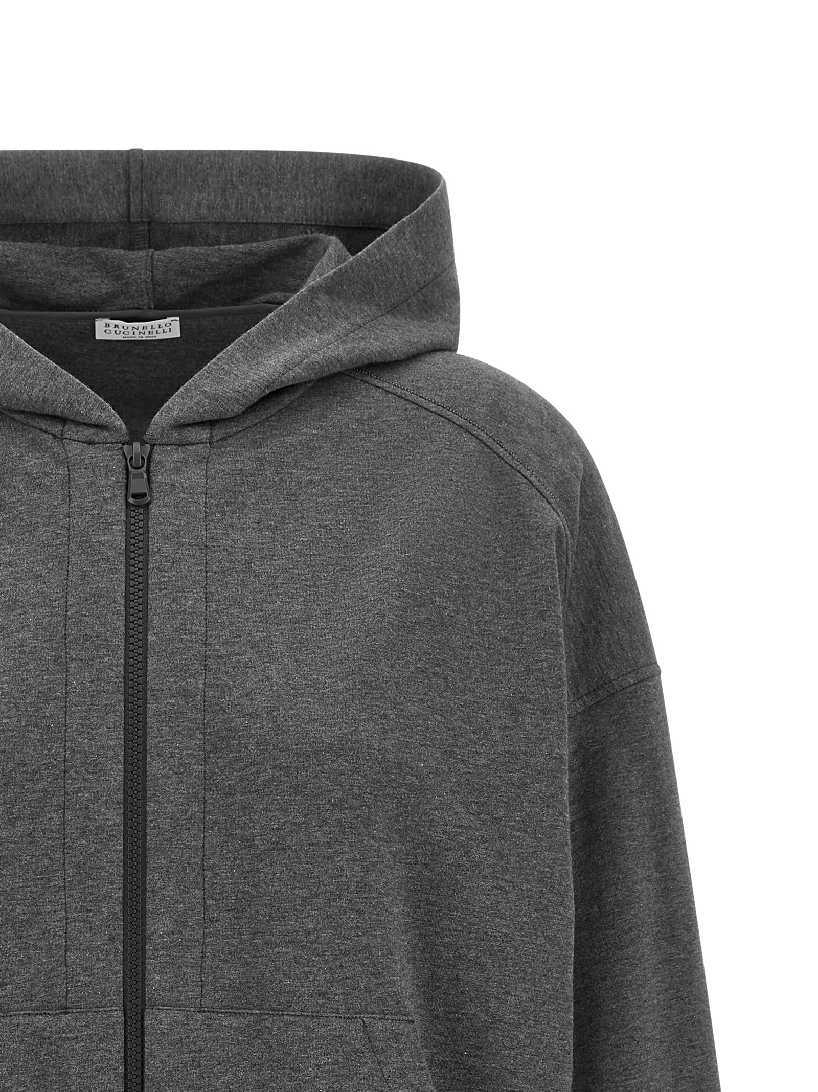 Gray Cotton Sweatshirt