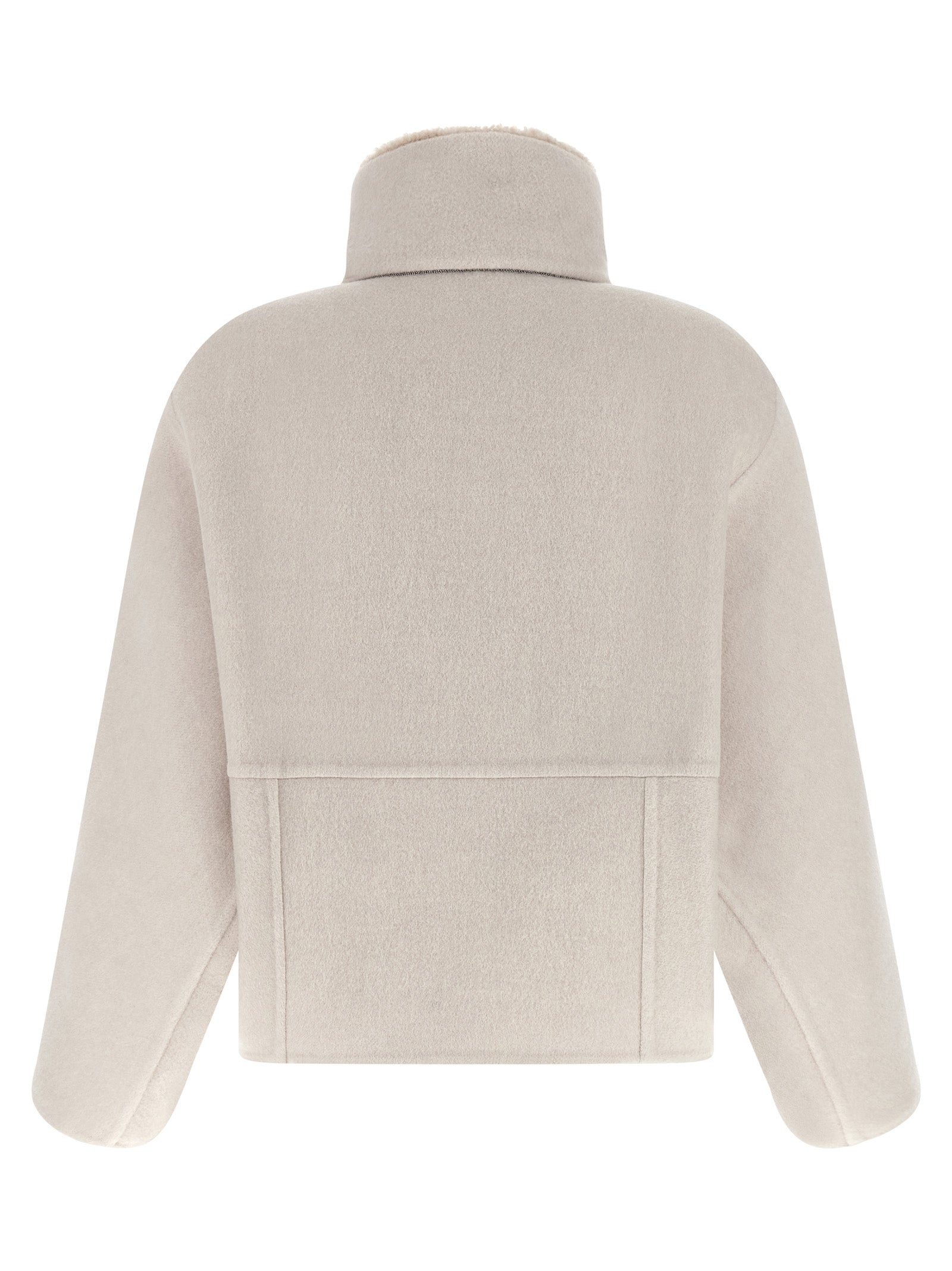 Gray Virgin Wool Coat