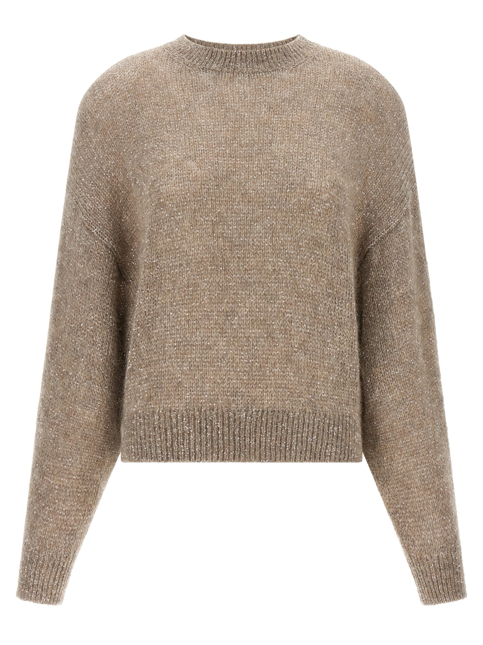 Beige Polyamide Cardigan