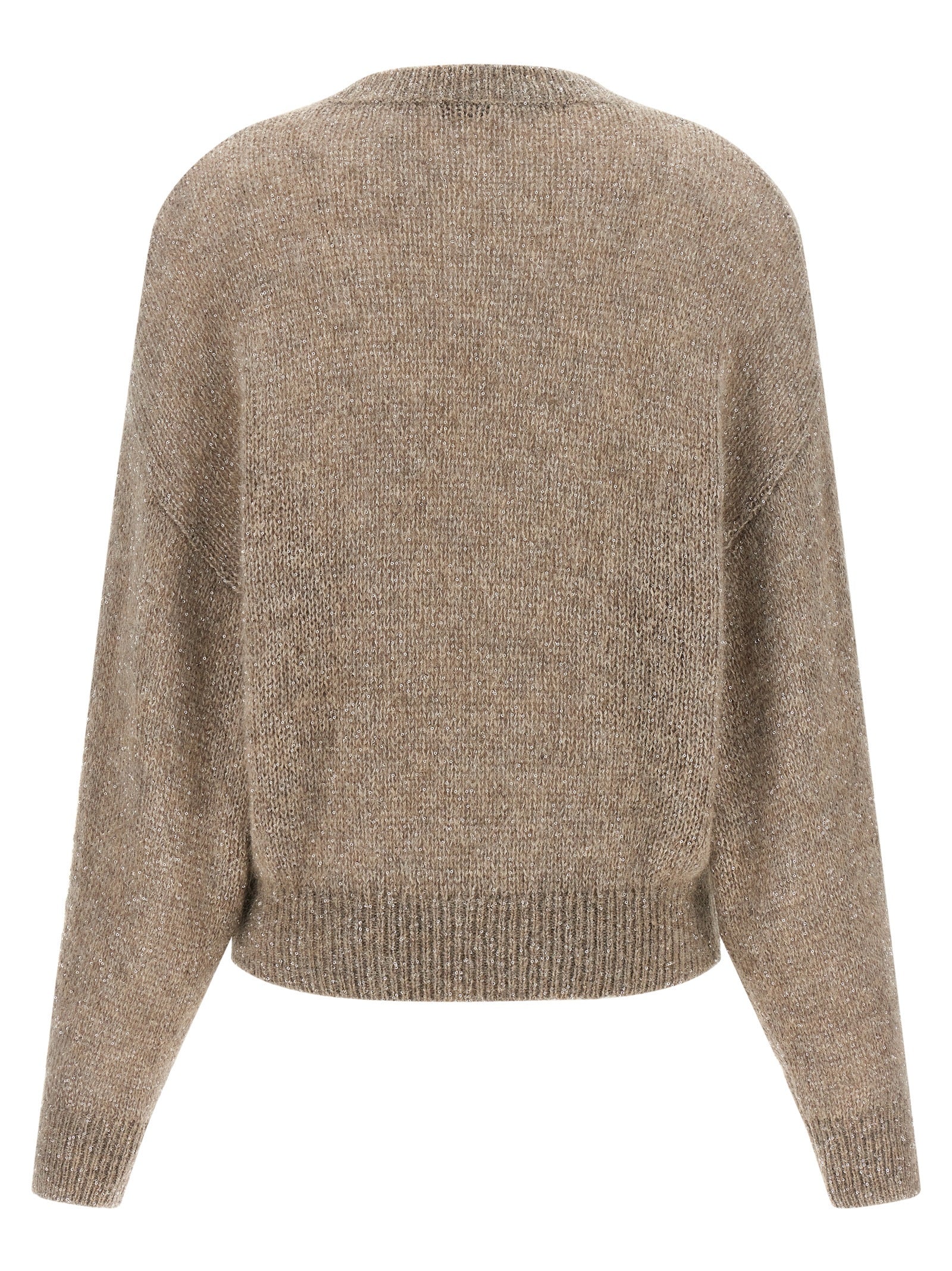 Beige Polyamide Cardigan