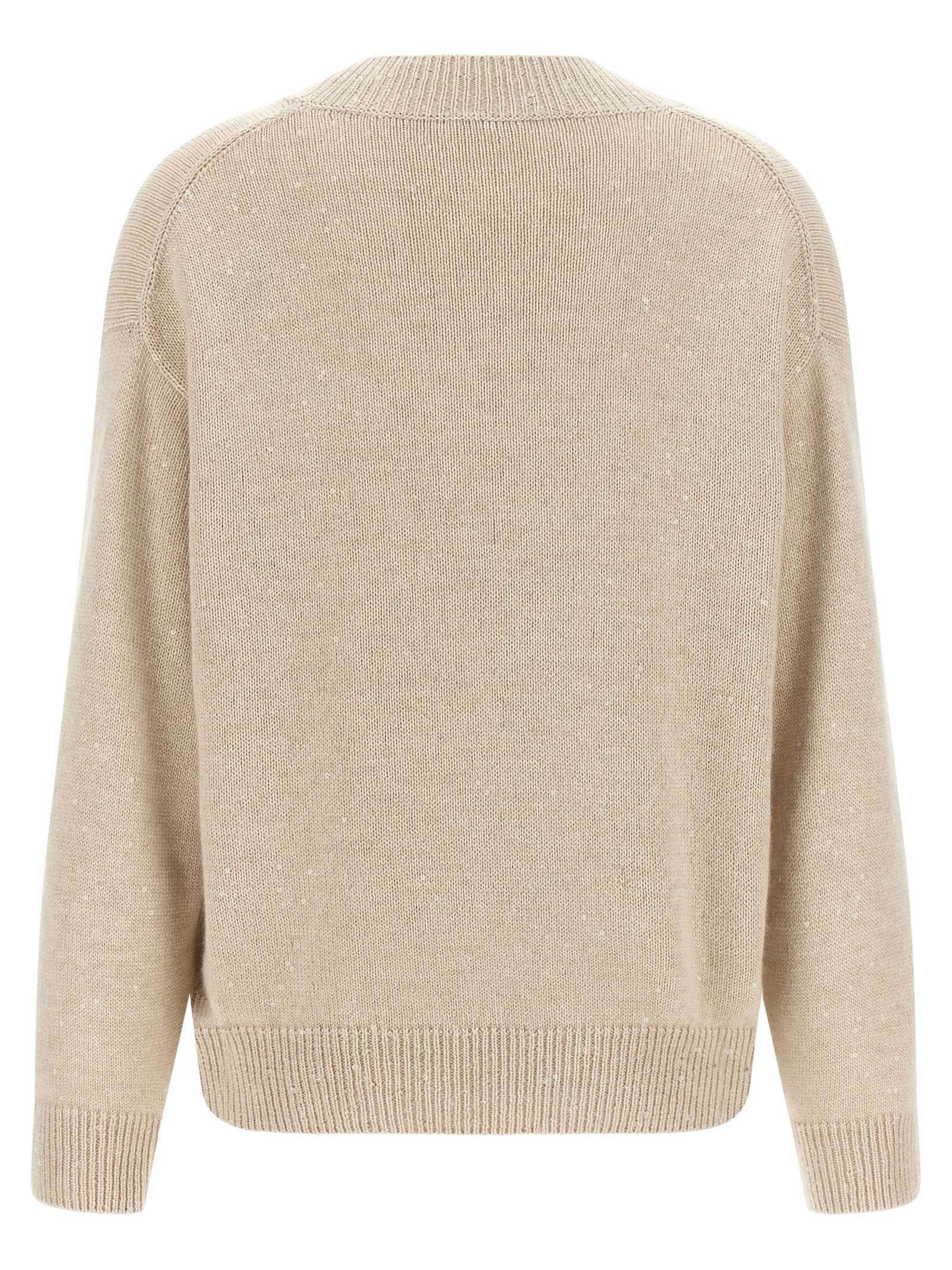 Beige Cashmere Cardigan