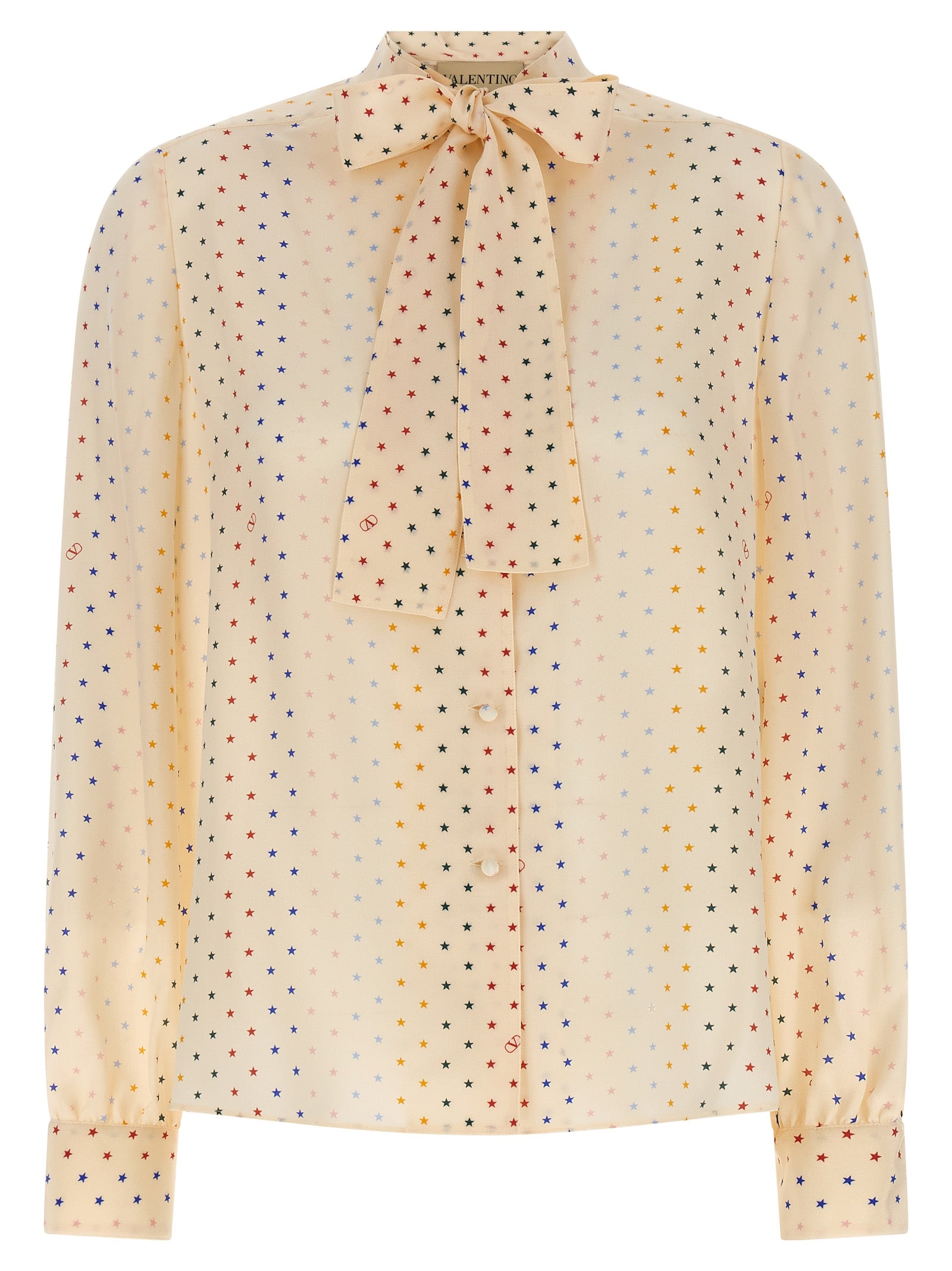 Multicolor Silk Blouse
