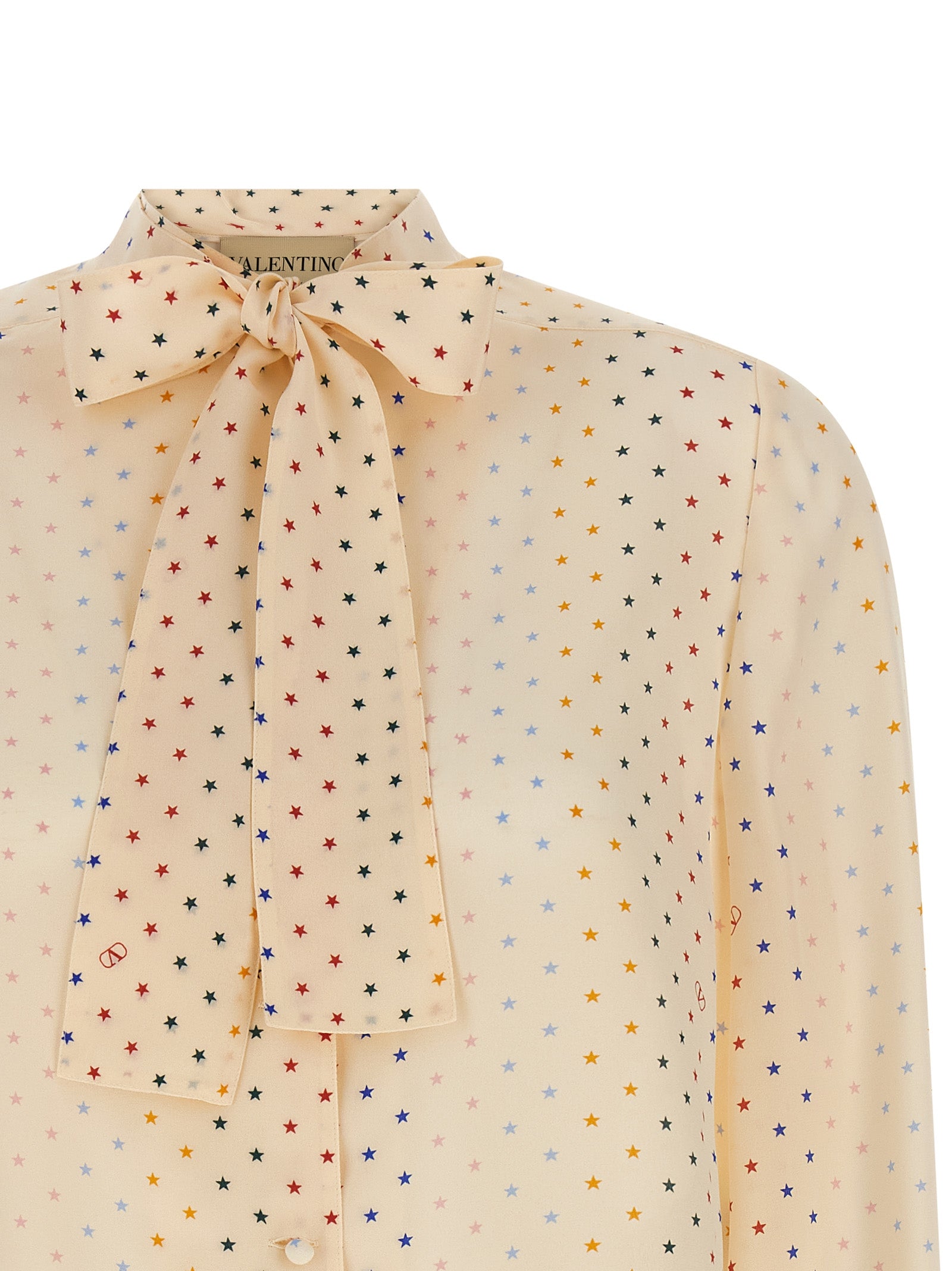 Multicolor Silk Blouse