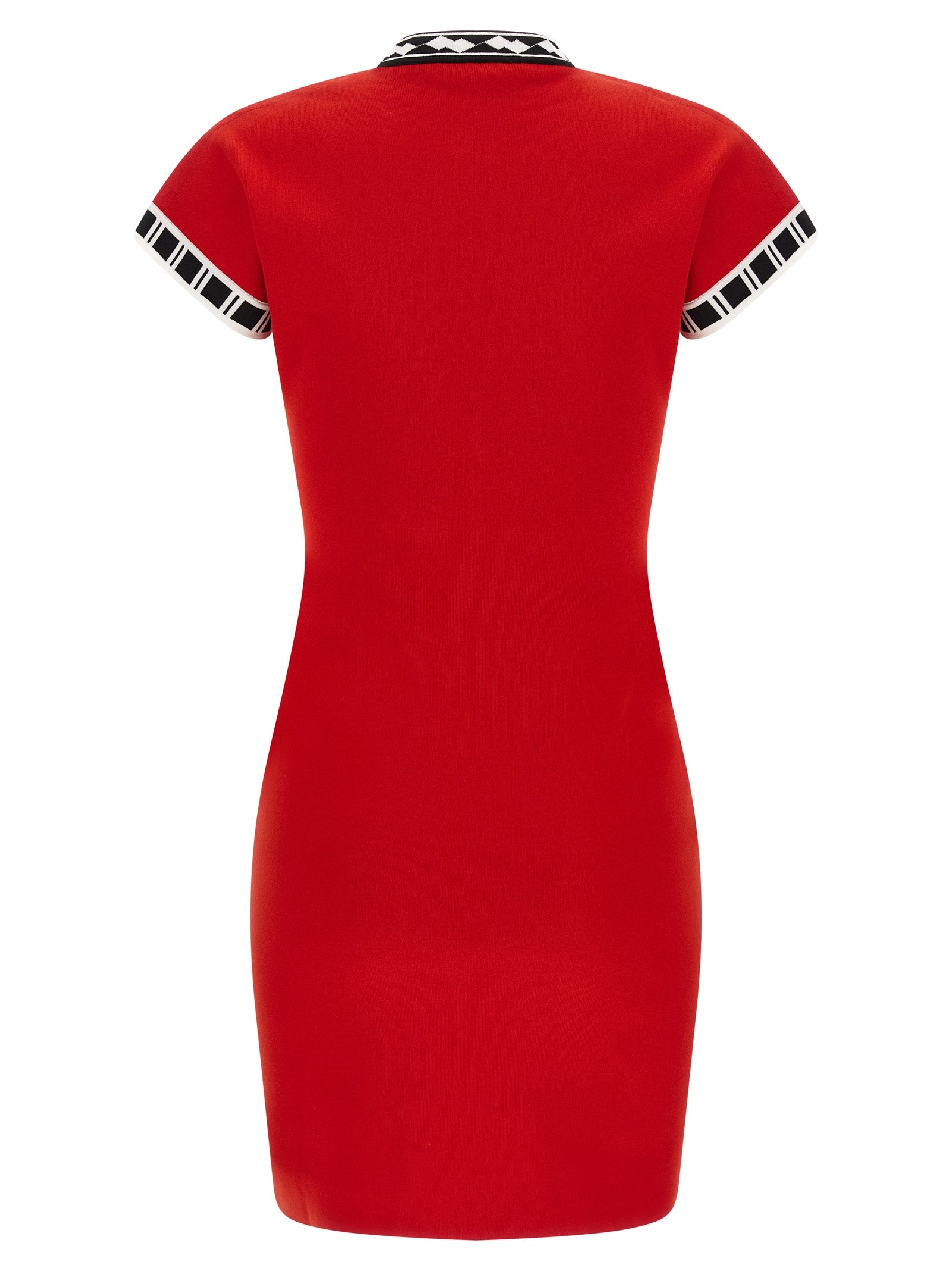 Multicolor Cotton Short Dress