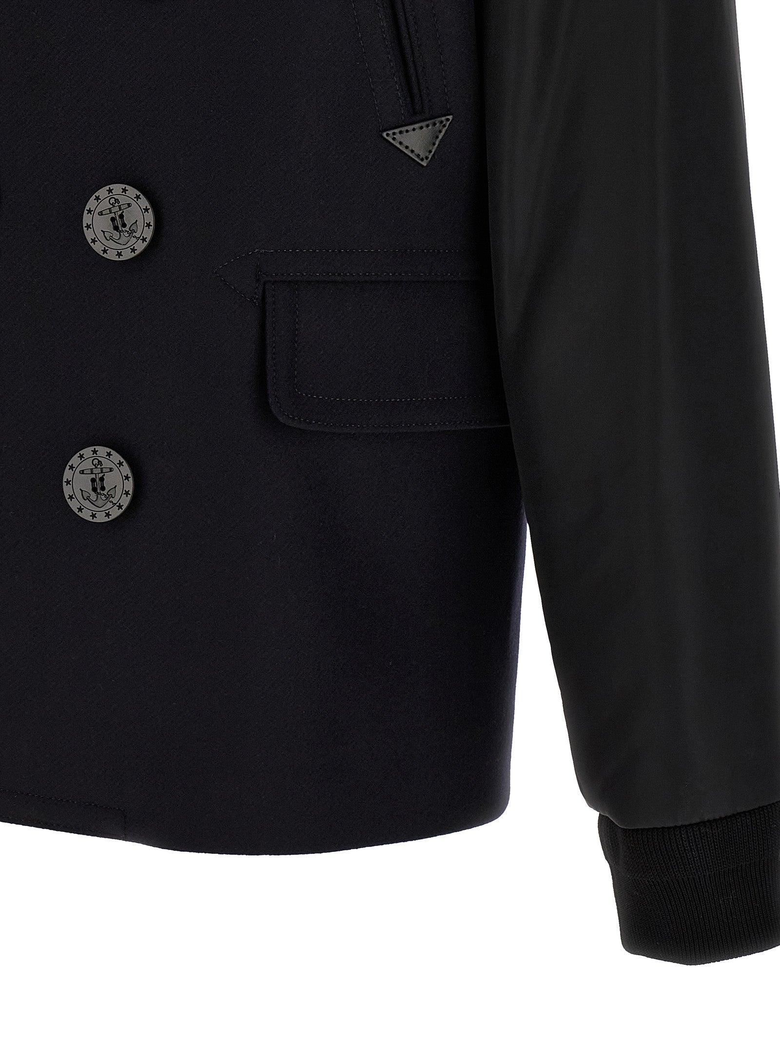 Blue Wool Coat