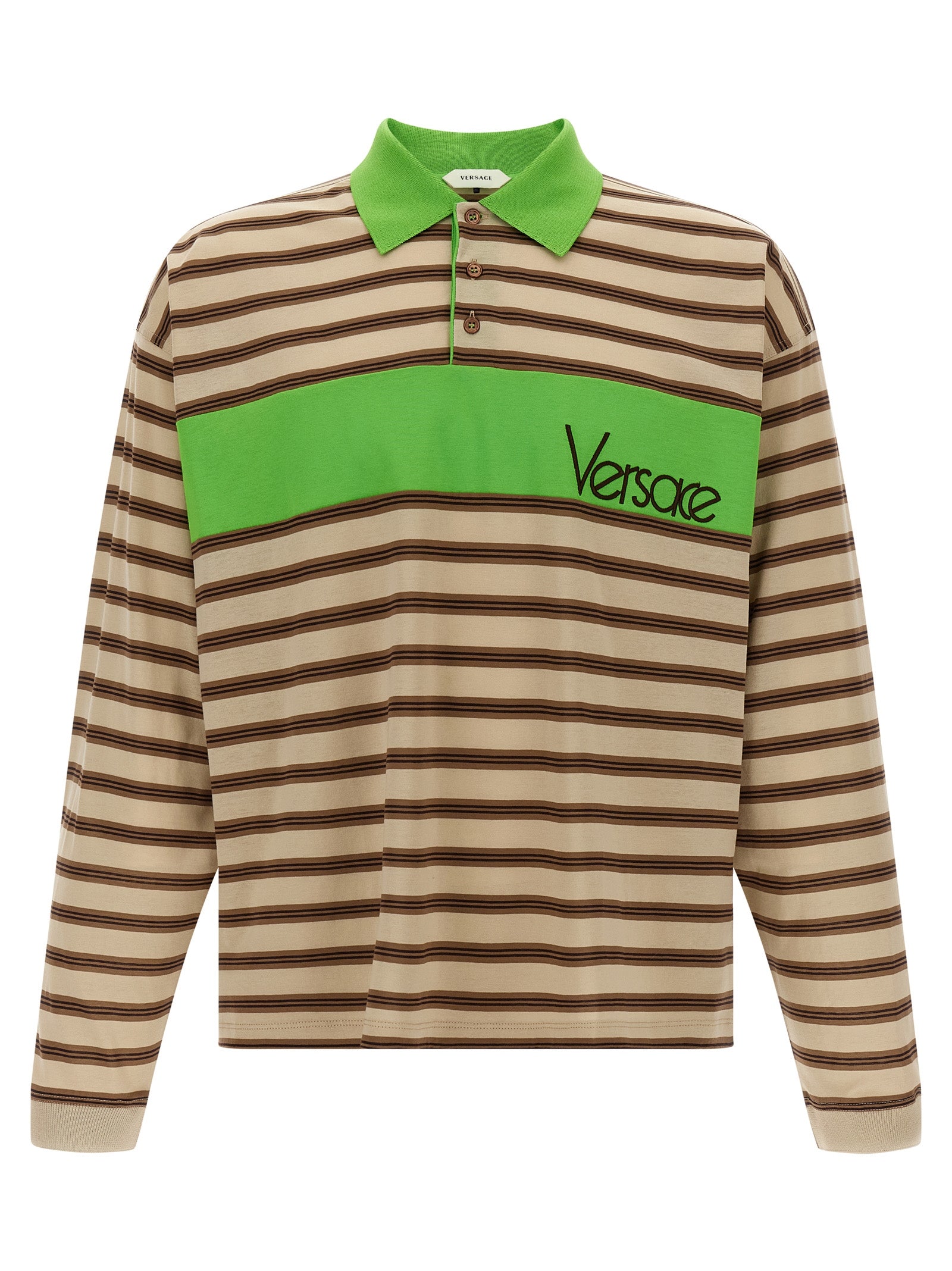 Multicolor Cotton Polo Shirt