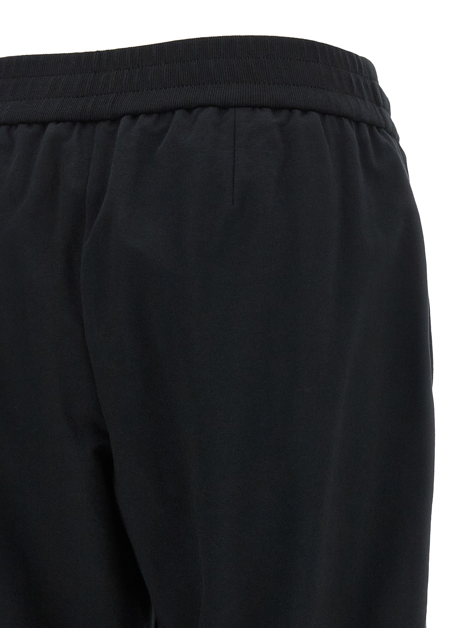 Black Cotton Joggers (Workout Pants)