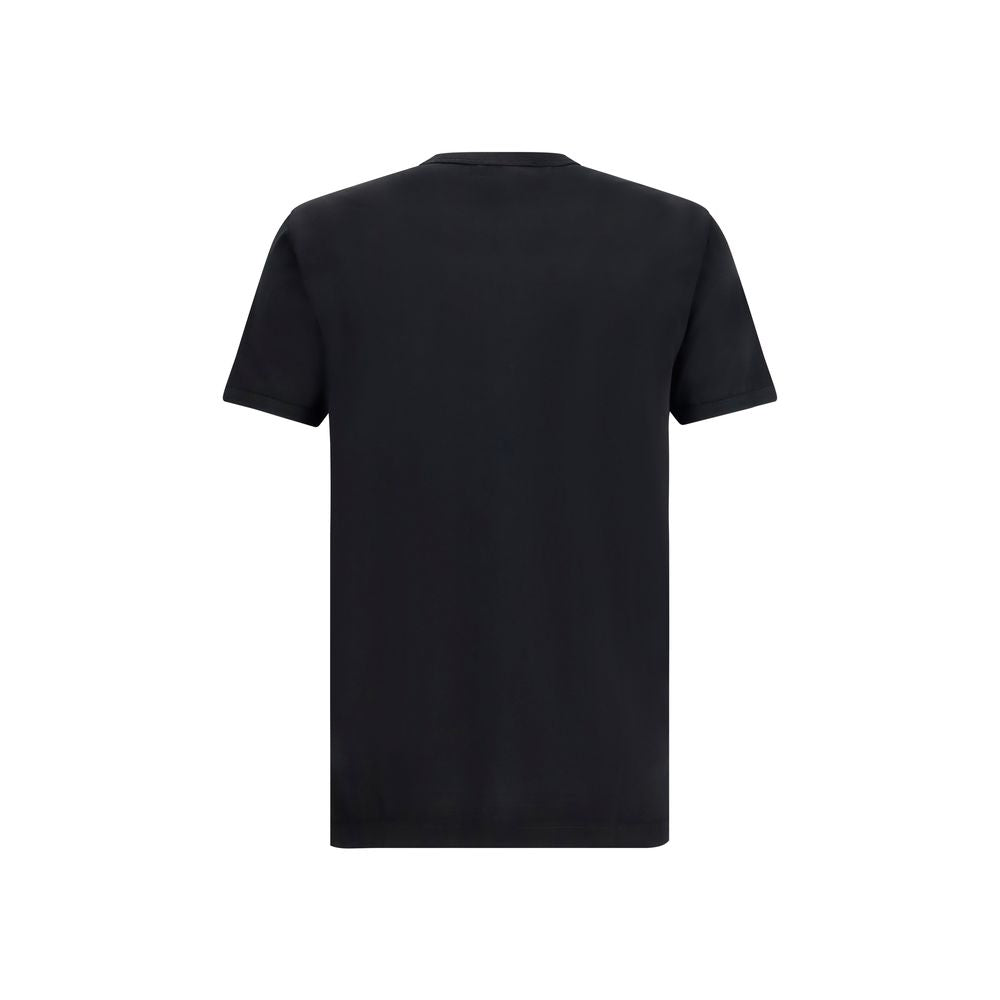 Black Cotton T-Shirt
