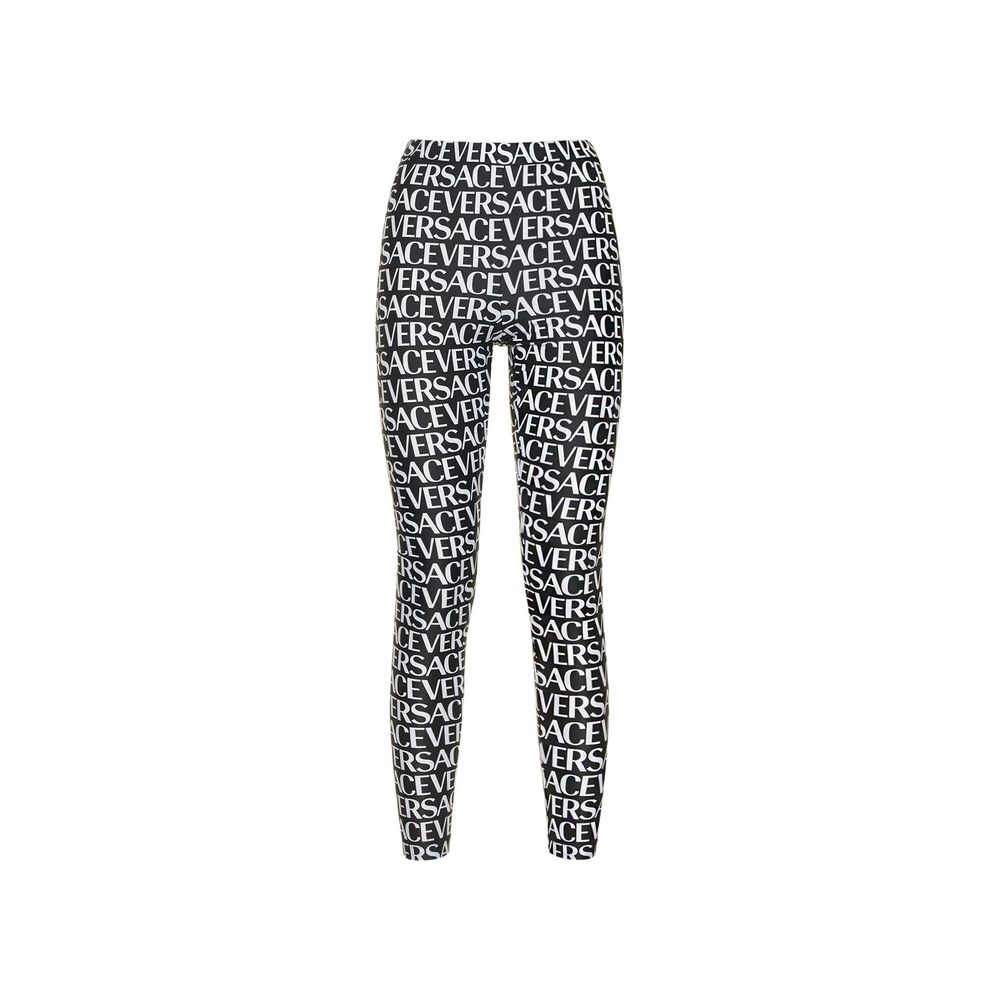 Black Elastane Leggings