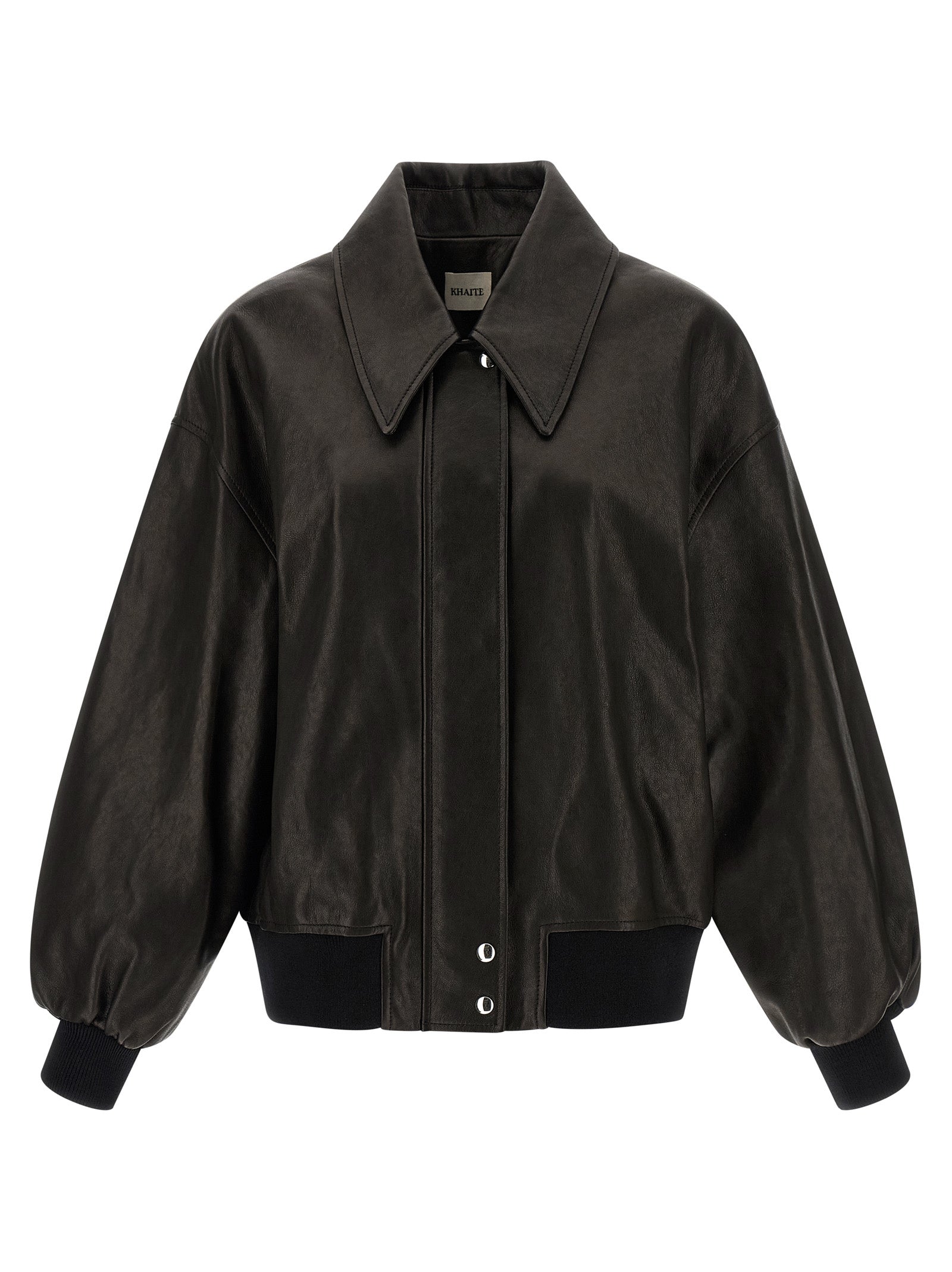 Black Lamb Leather Leather Jacket