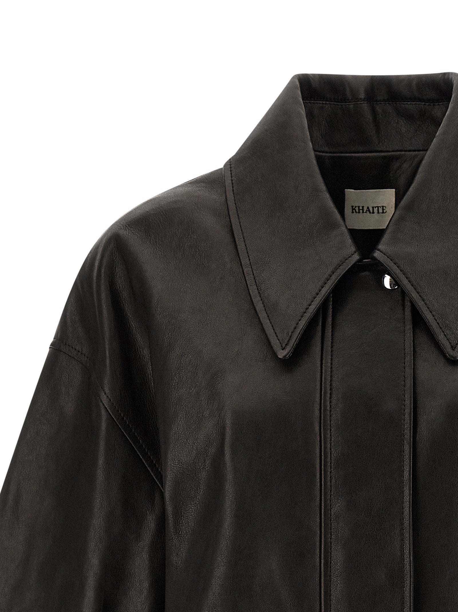 Black Lamb Leather Leather Jacket